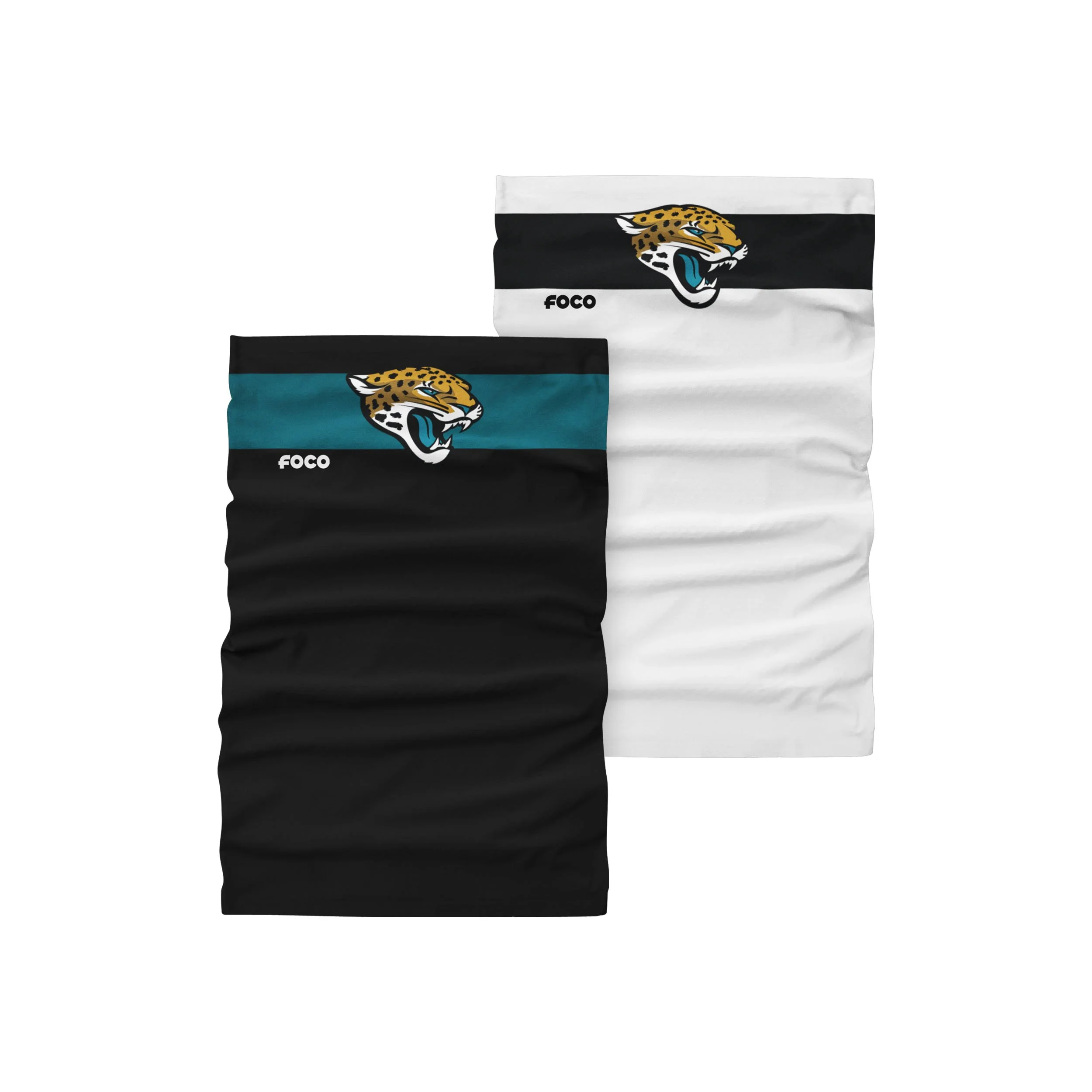 Jacksonville Jaguars NFL Stitched 2 Pack Gaiter Scarf - Image 2