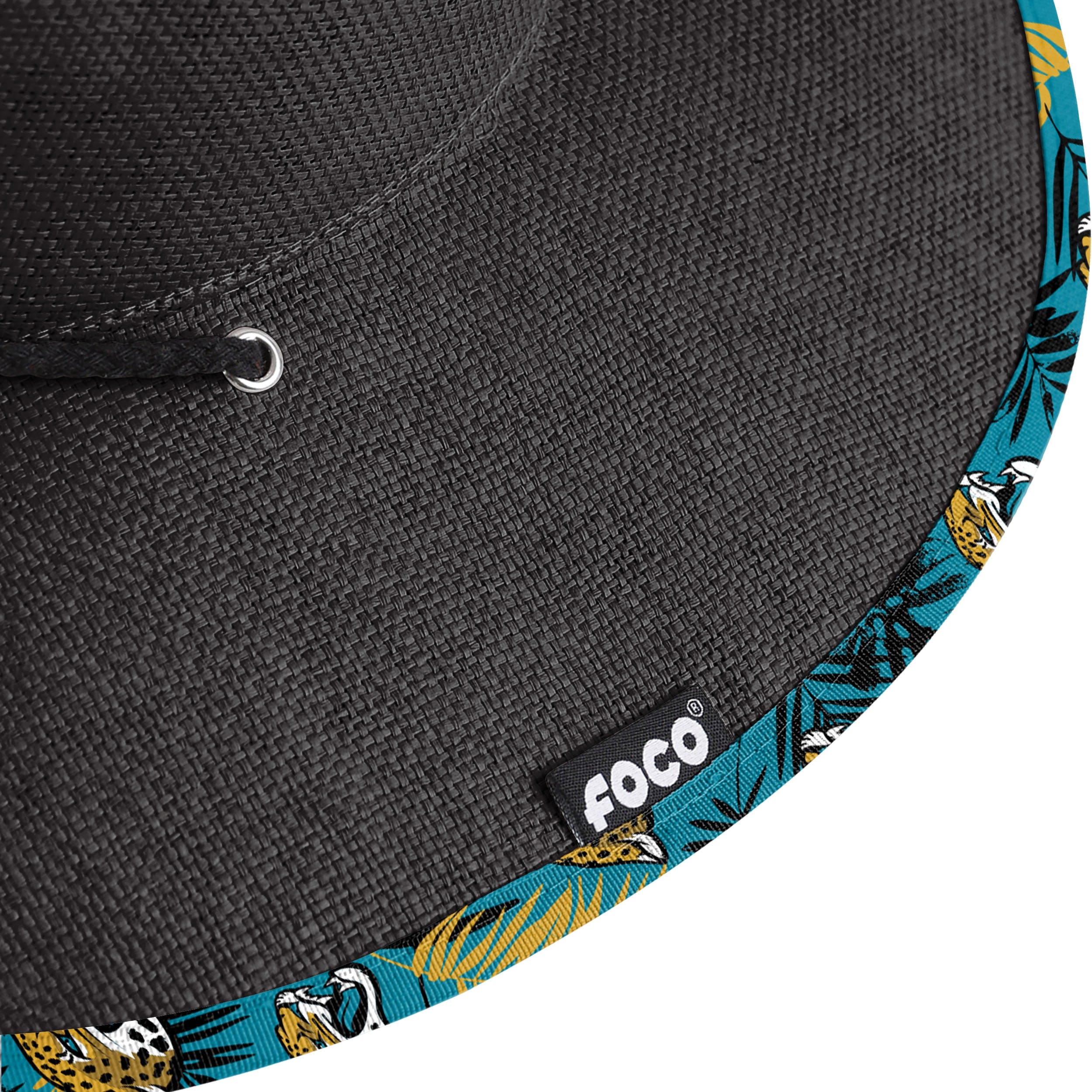 Jacksonville Jaguars NFL Team Color Straw Hat - Image 7