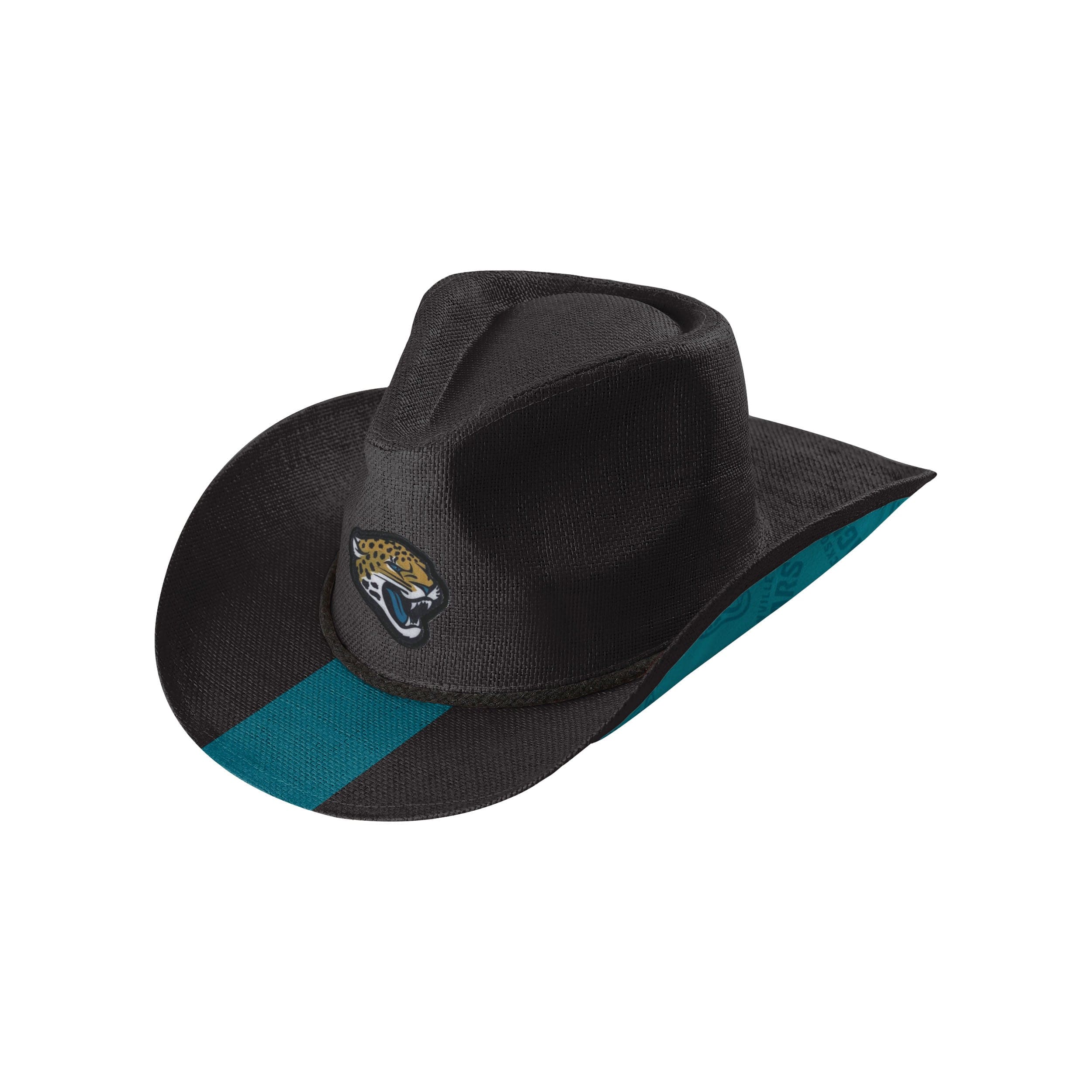 Jacksonville Jaguars NFL Team Stripe Cowboy Hat - Image 3