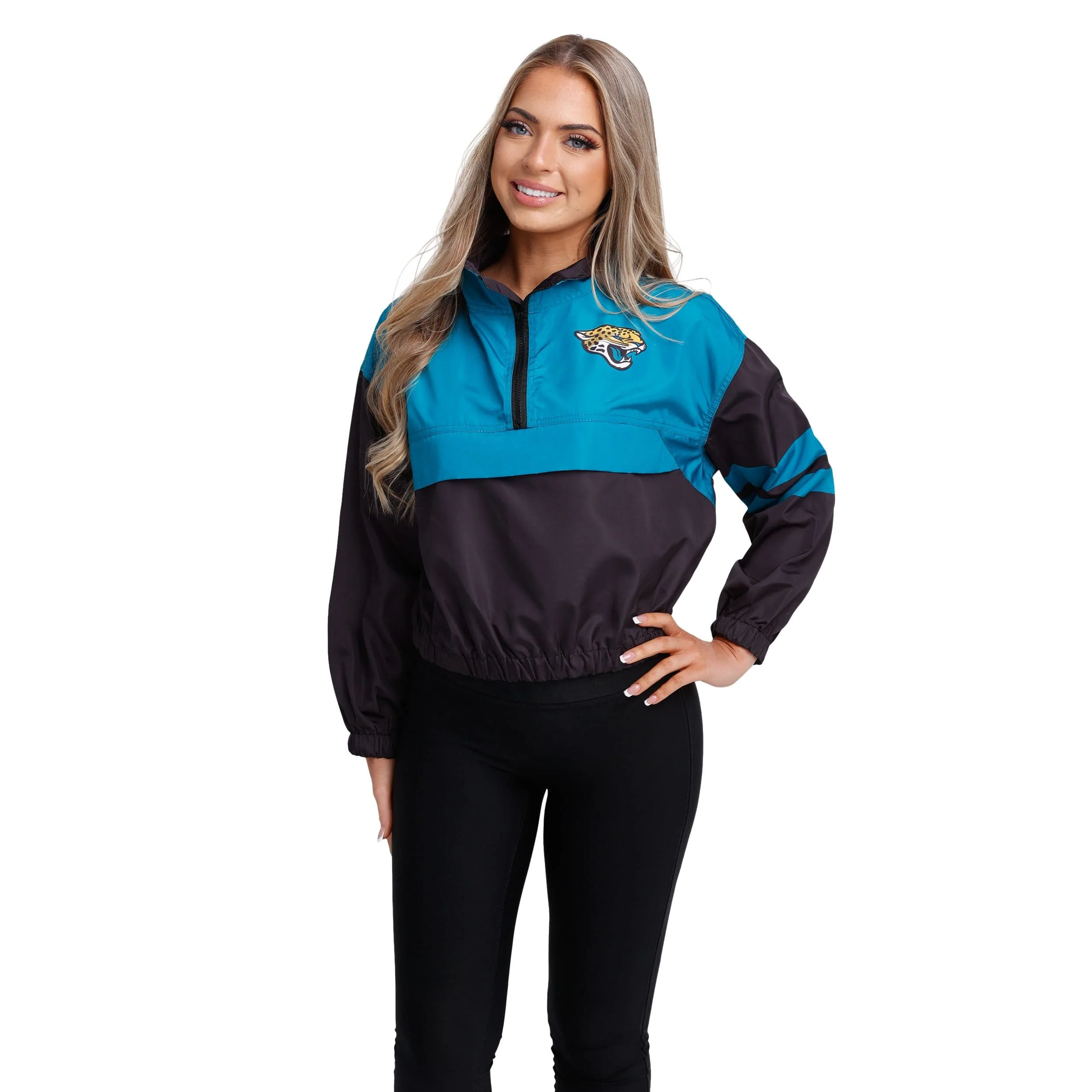 Jacksonville Jaguars NFL Womens Winning Play Windbreaker