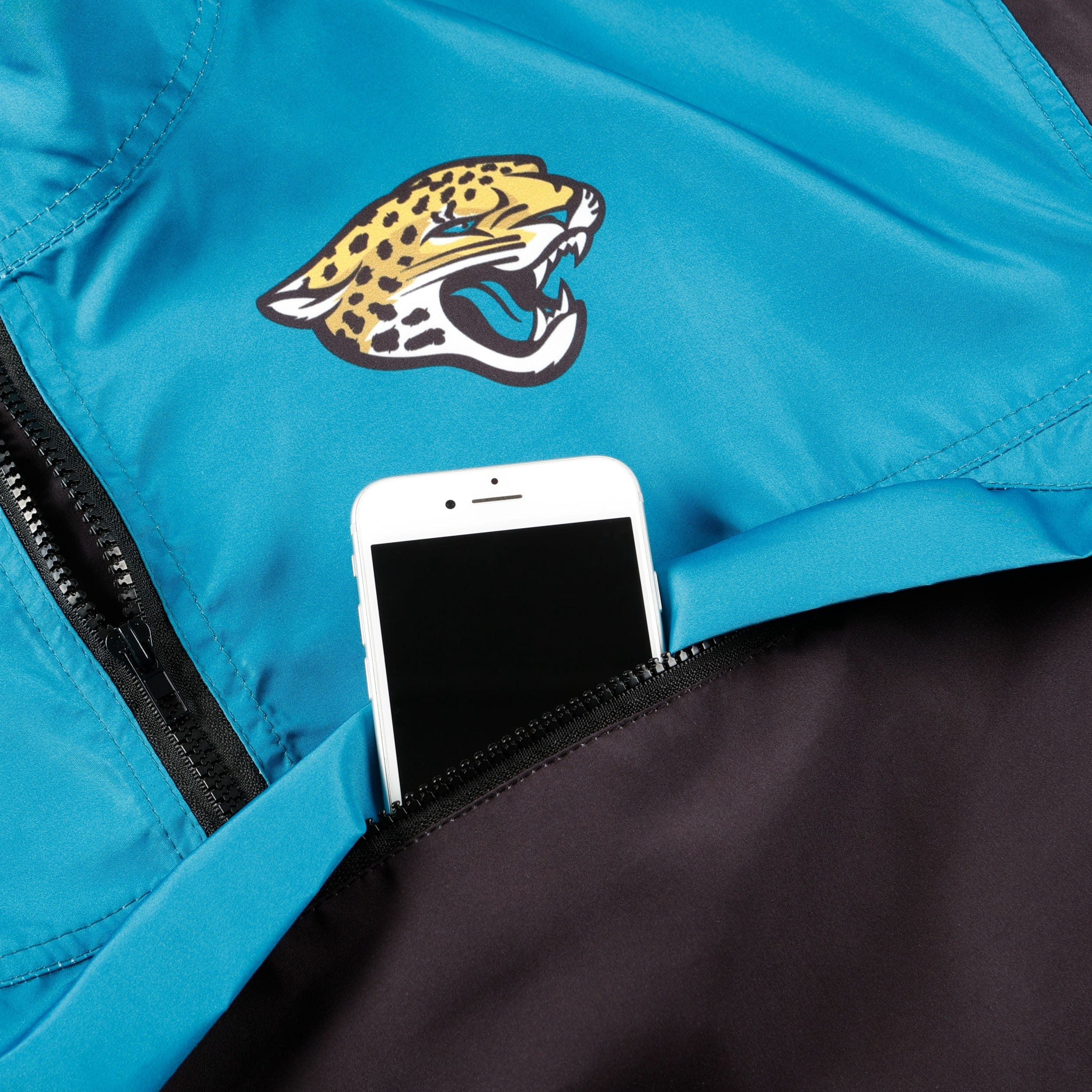 Jacksonville Jaguars NFL Womens Winning Play Windbreaker - Image 3