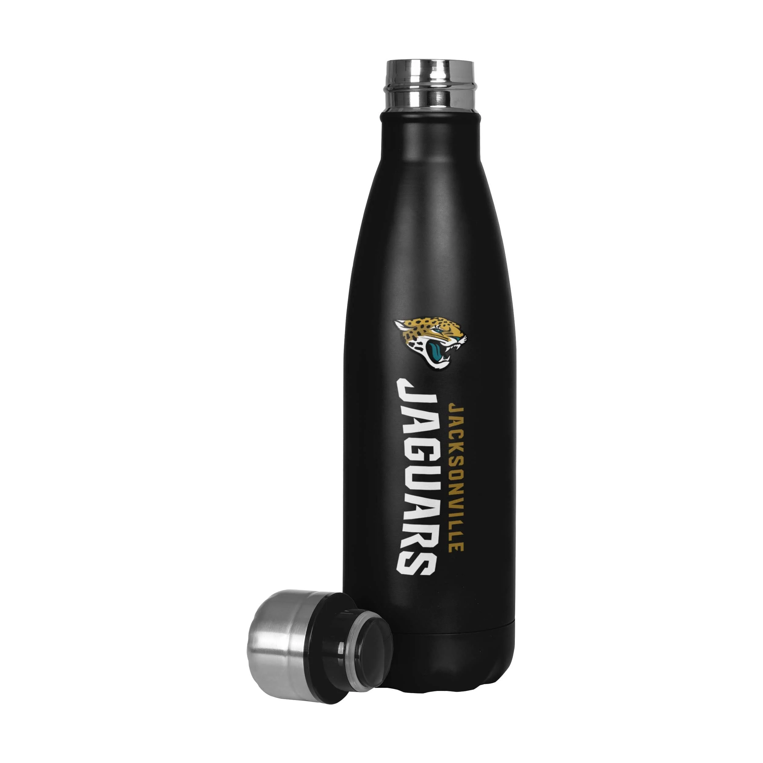 Jacksonville Jaguars NFL Wordmark Chill Water Bottle - Image 2