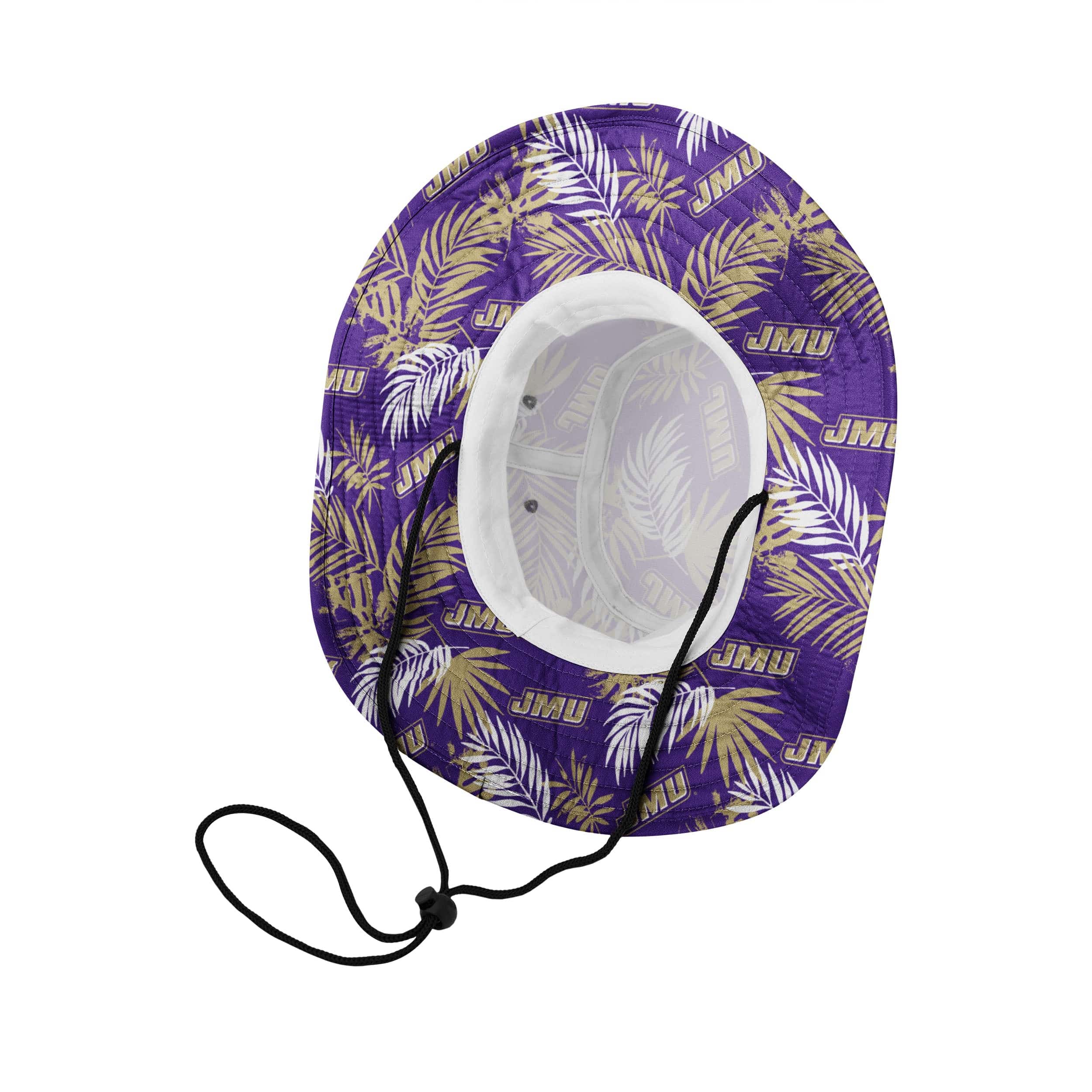 James Madison Dukes NCAA Floral Boonie Hat - Image 3
