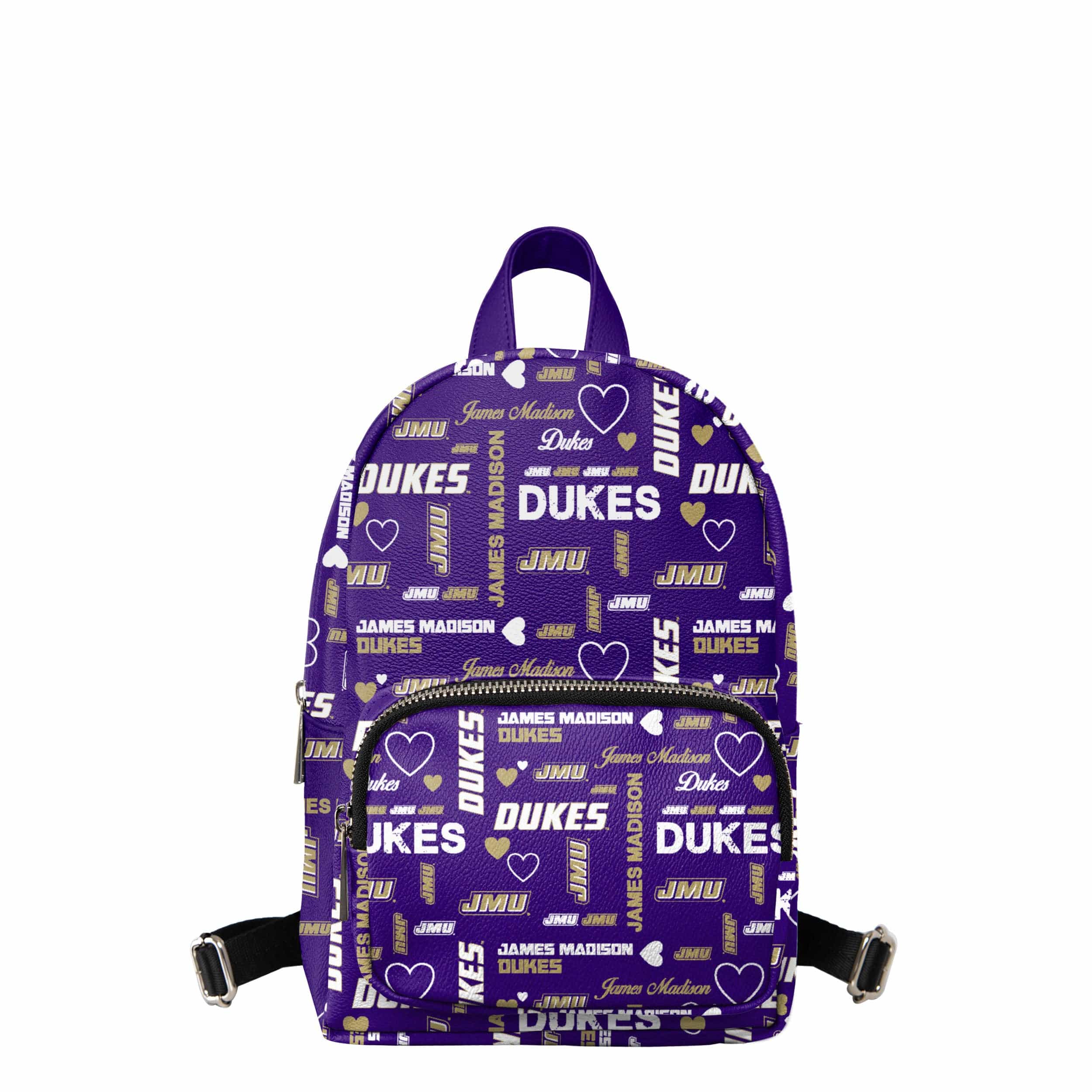 James Madison Dukes NCAA Logo Love Mini Backpack