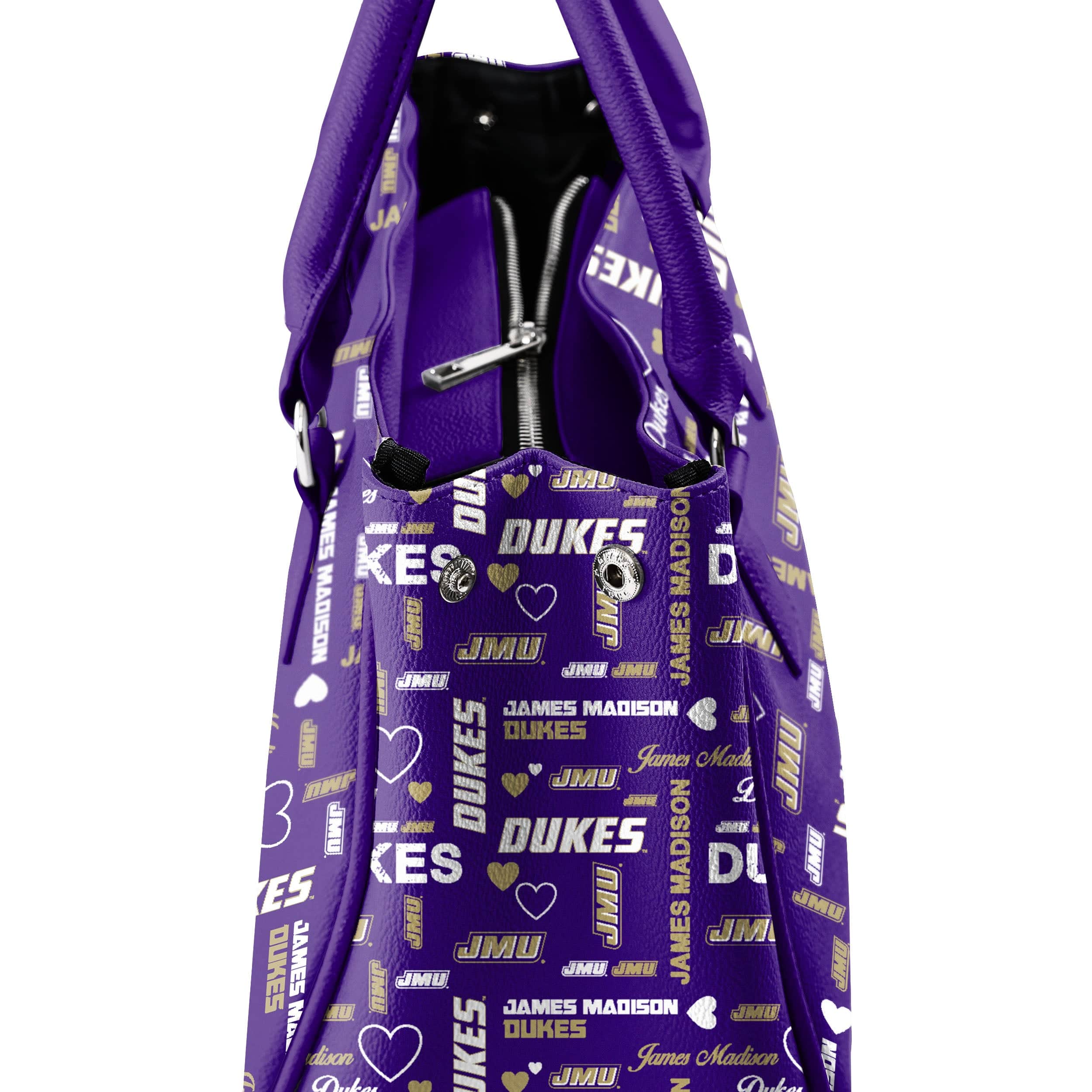 James Madison Dukes NCAA Logo Love Purse - Image 4