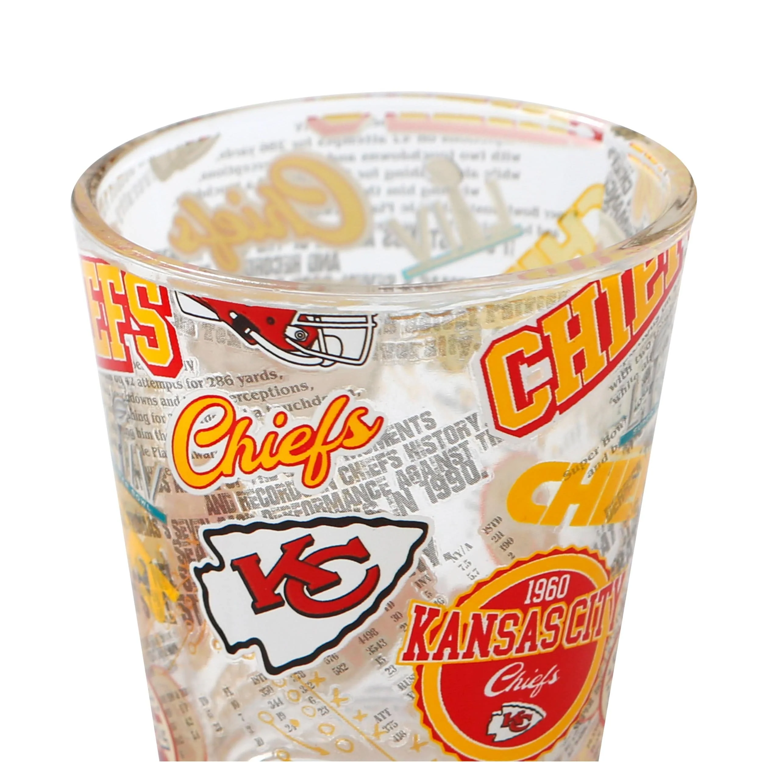Kansas City Chiefs NFL 3 Pack Shot Glass - Image 4