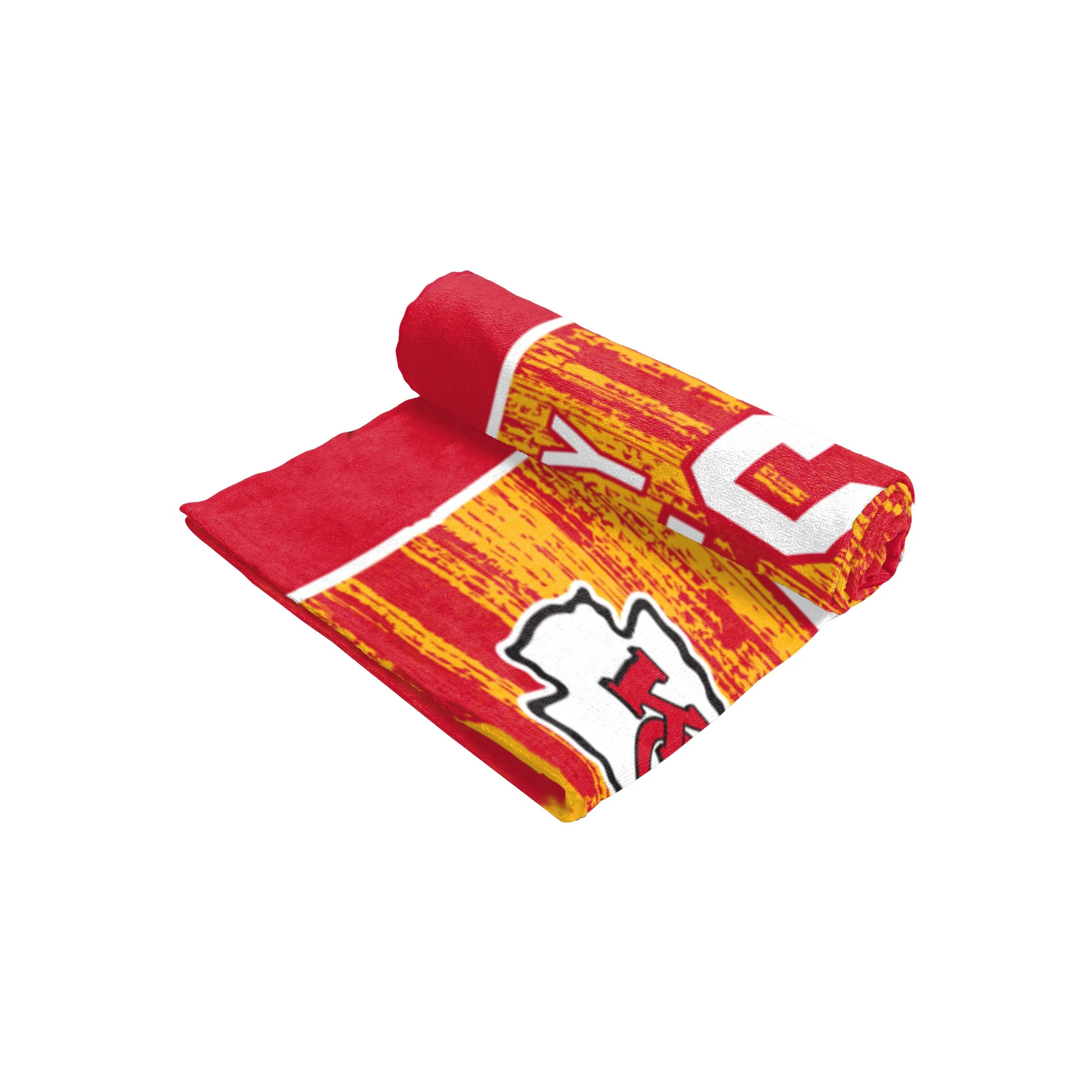 Kansas City Chiefs NFL Big Logo Beach Towel - Image 3