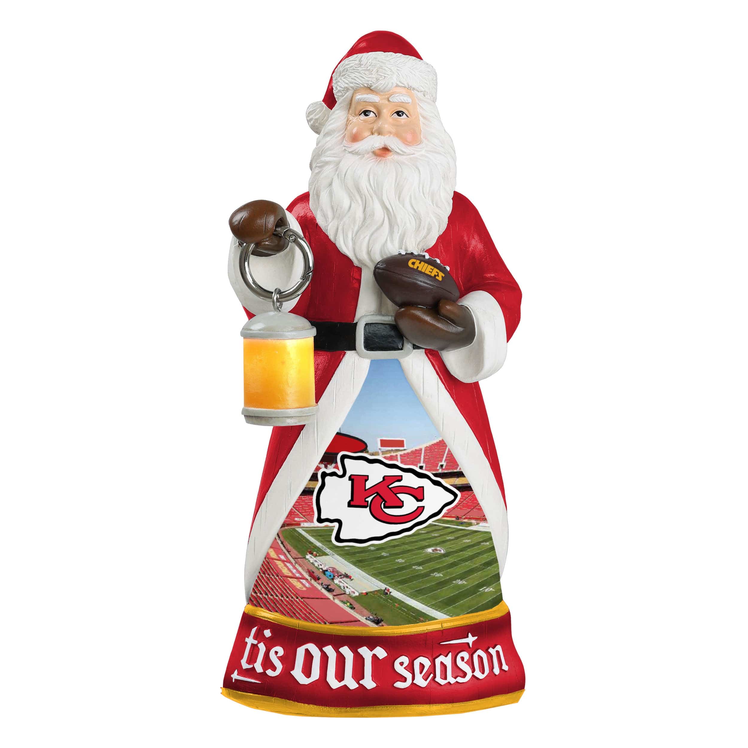 Kansas City Chiefs NFL Figure with Light Up Lantern