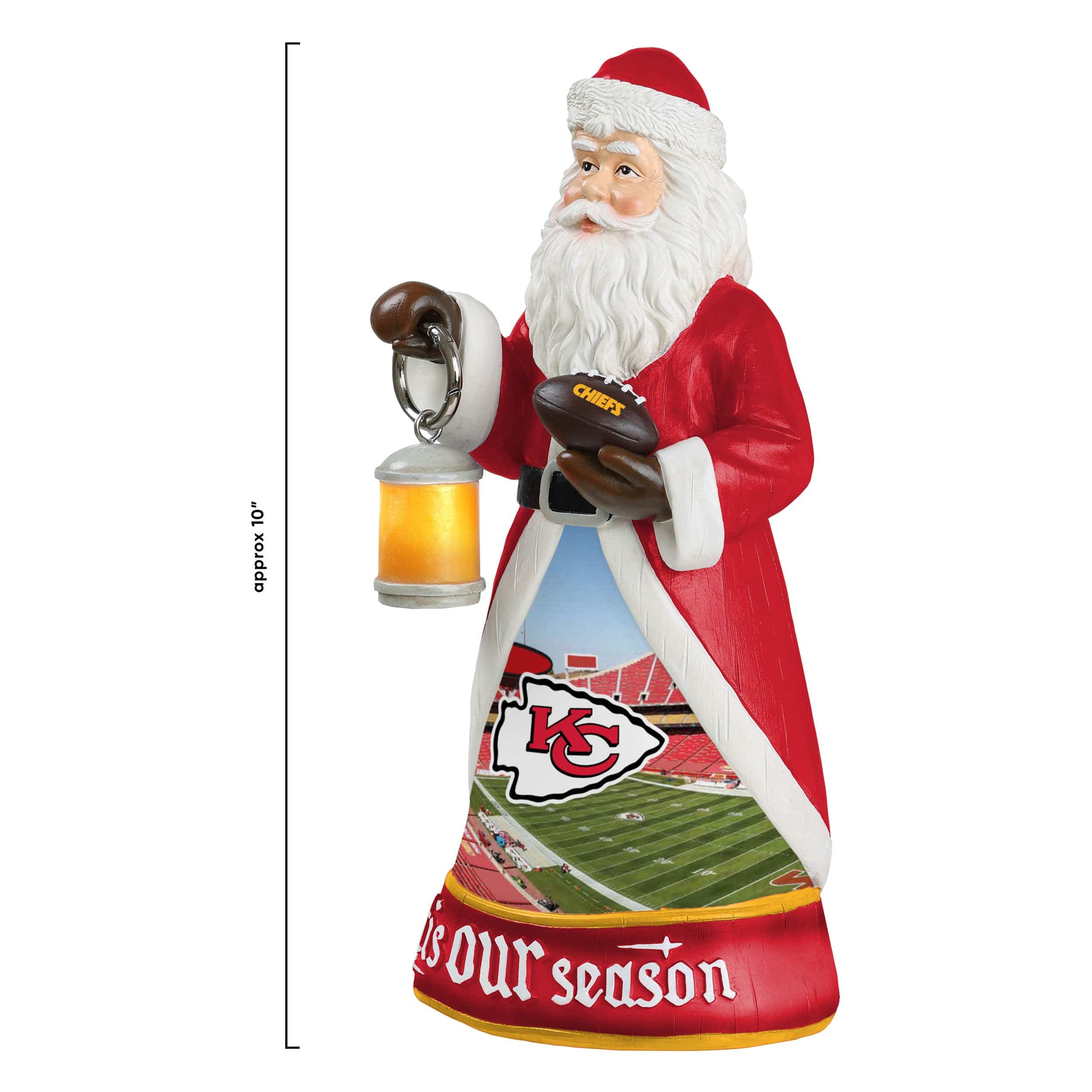 Kansas City Chiefs NFL Figure with Light Up Lantern - Image 5