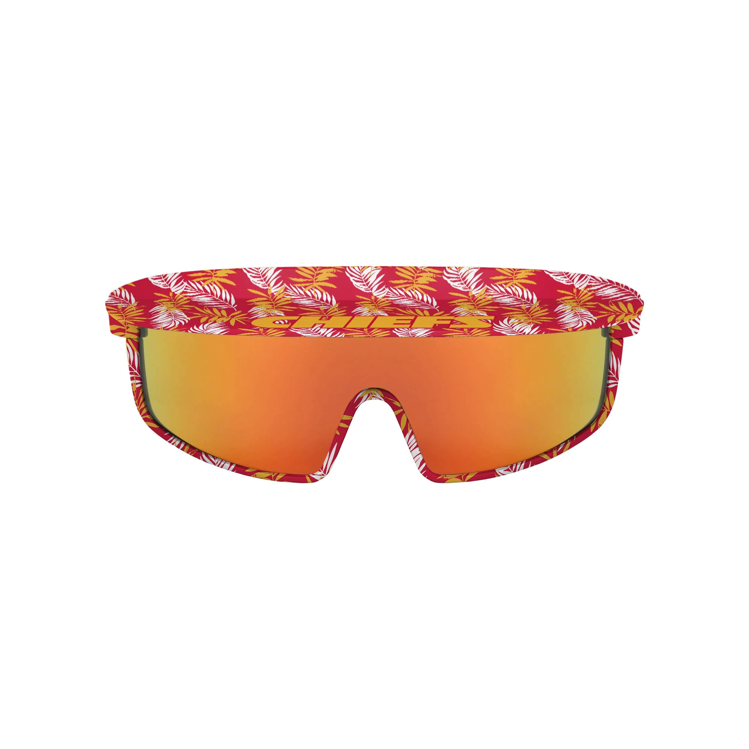 Kansas City Chiefs NFL Floral Visor Sunglasses - Image 2