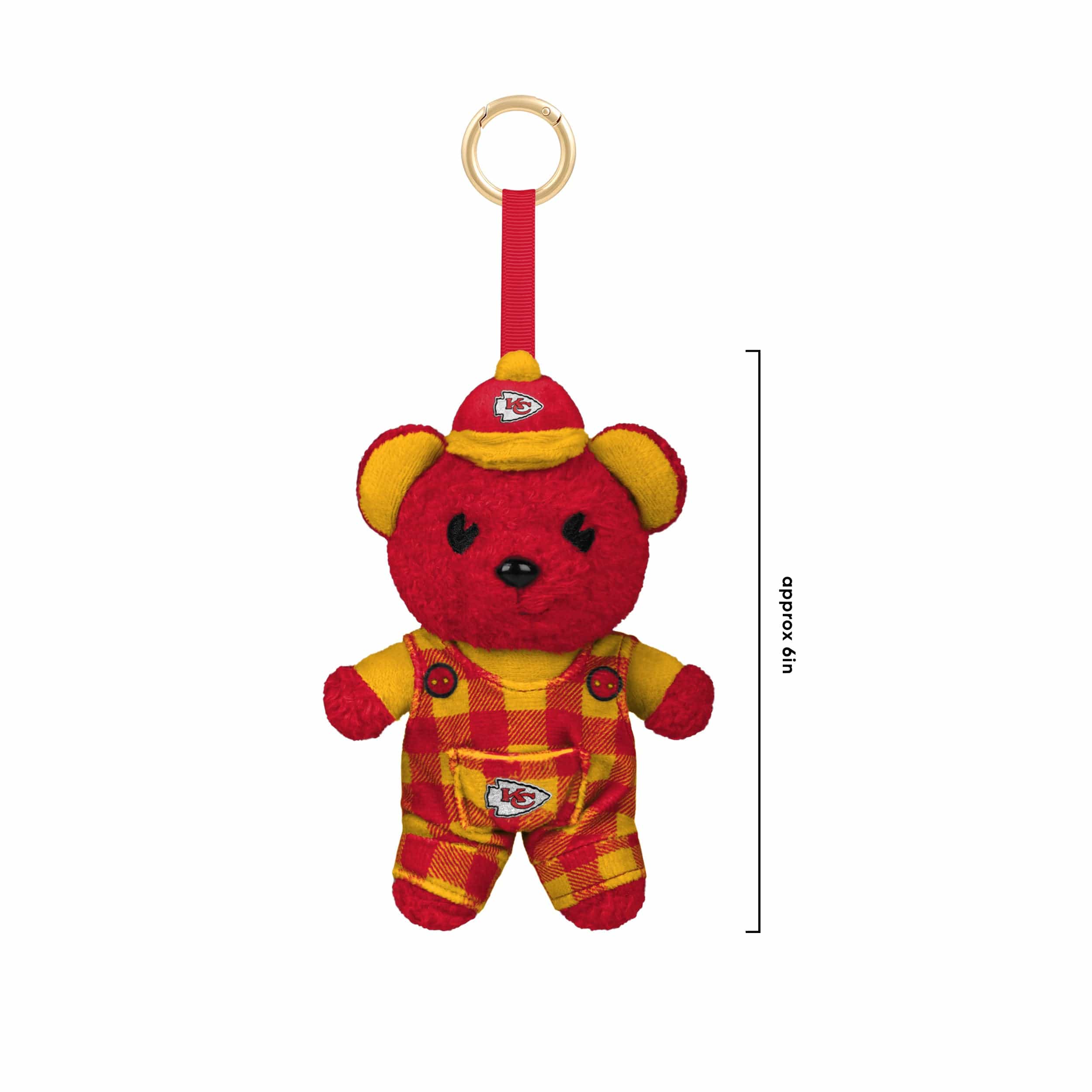Kansas City Chiefs NFL FOOCOOS Plush Bag Charm Keychain Blind Box Series 1 (PREORDER - SHIPS LATE JUNE) - Image 3