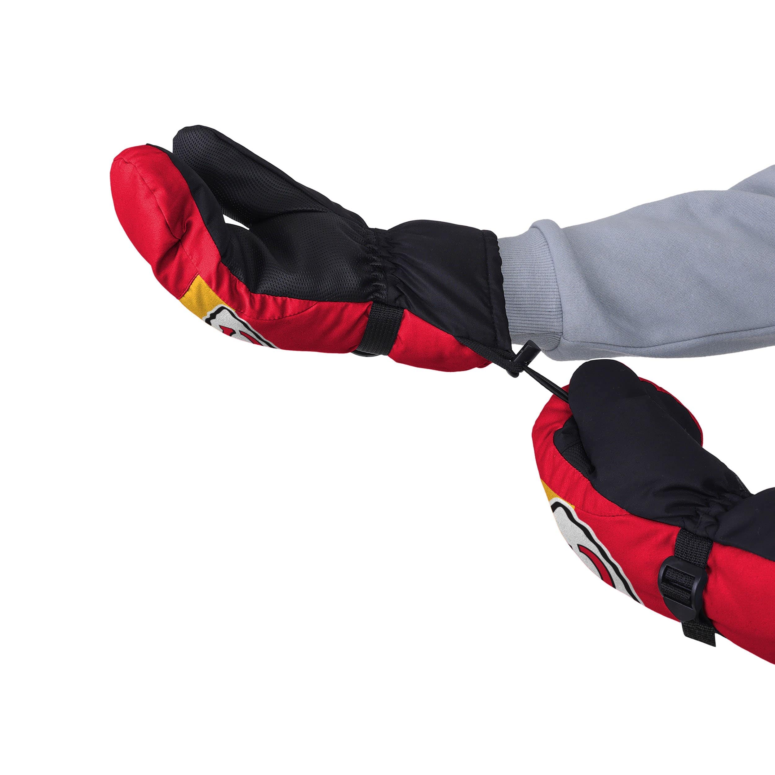 Kansas City Chiefs NFL Frozen Tundra Insulated Mittens - Image 3