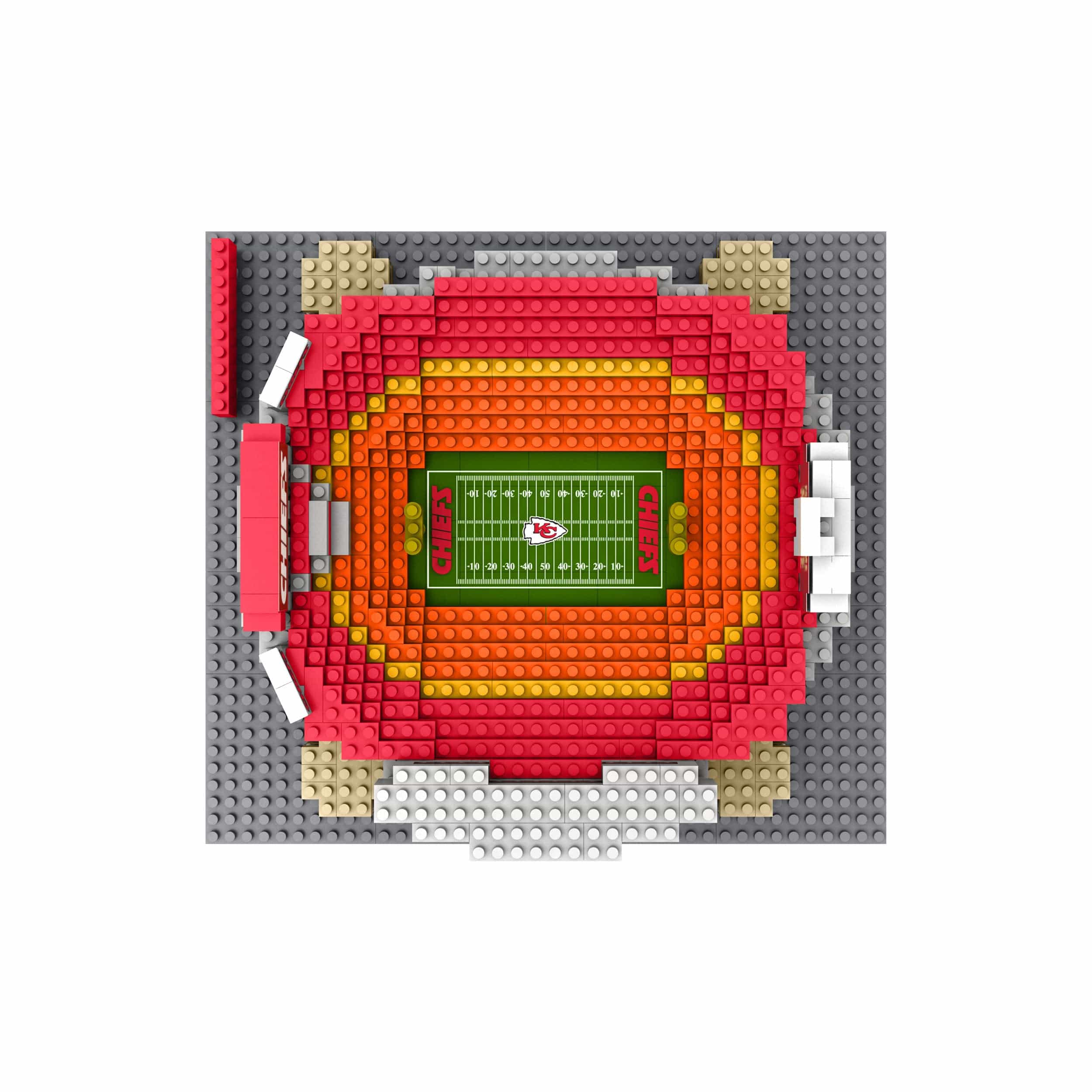 Kansas City Chiefs NFL Mini BRXLZ Stadium - Arrowhead Stadium - Image 6