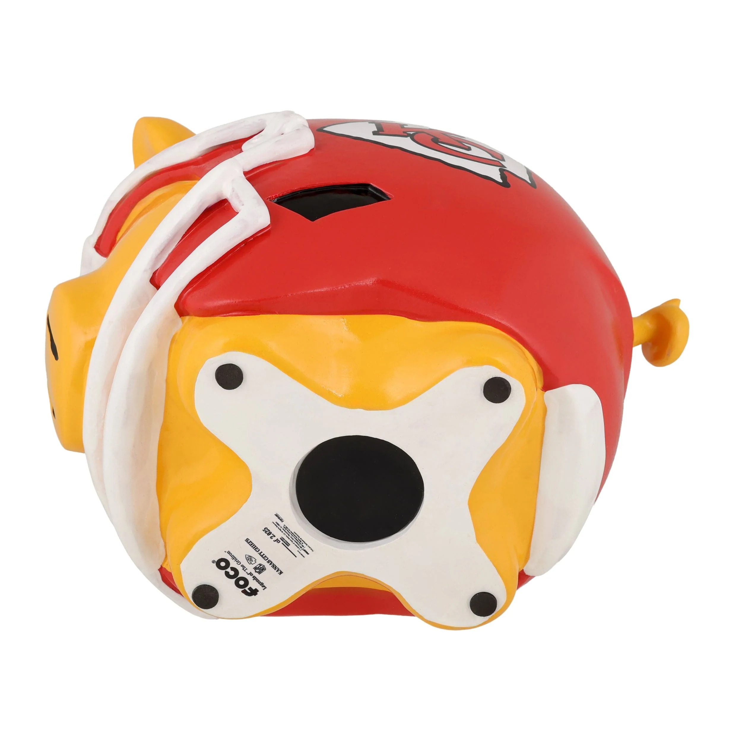 Kansas City Chiefs NFL Helmet Piggy Bank - Image 5