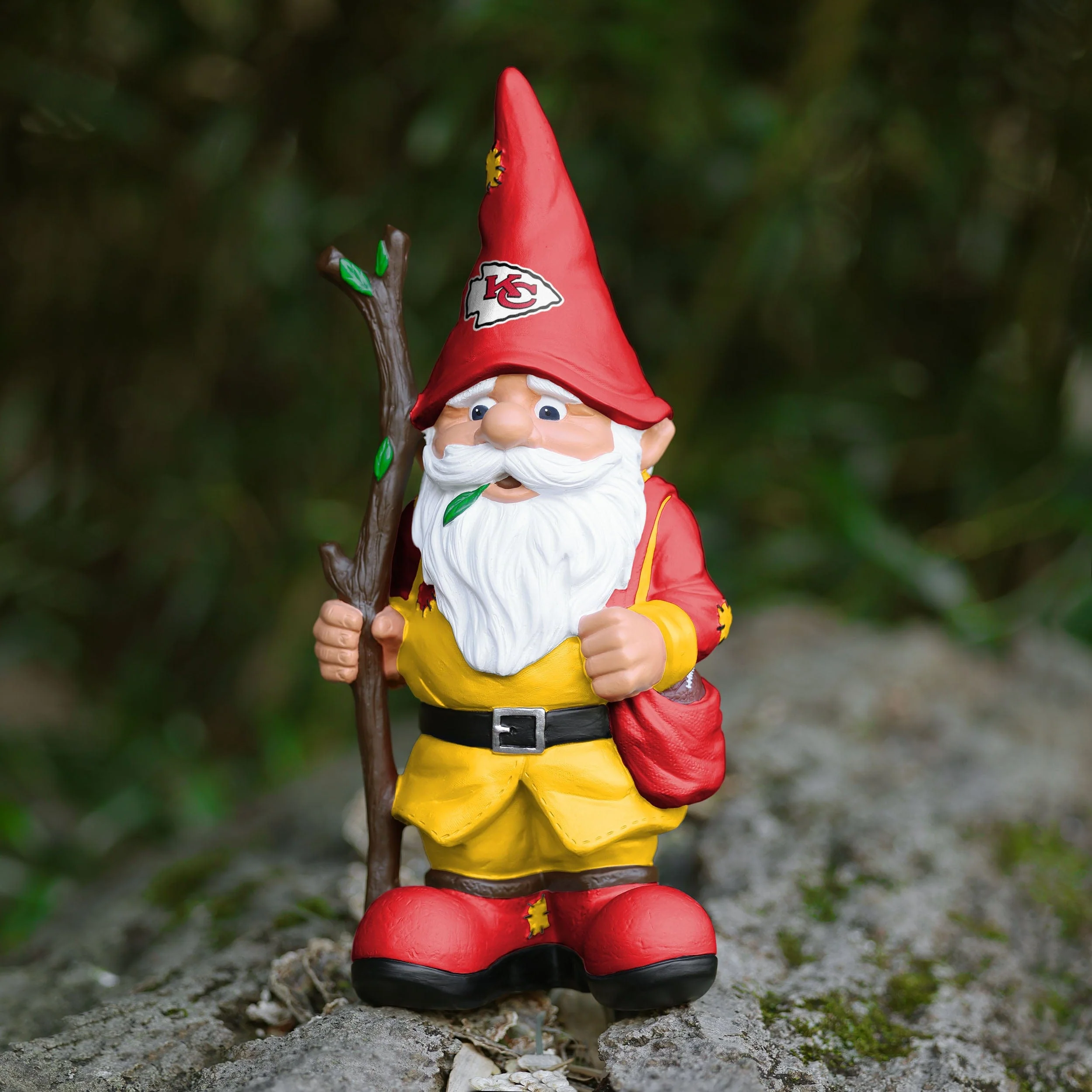 Kansas City Chiefs NFL Holding Stick Gnome - Image 5