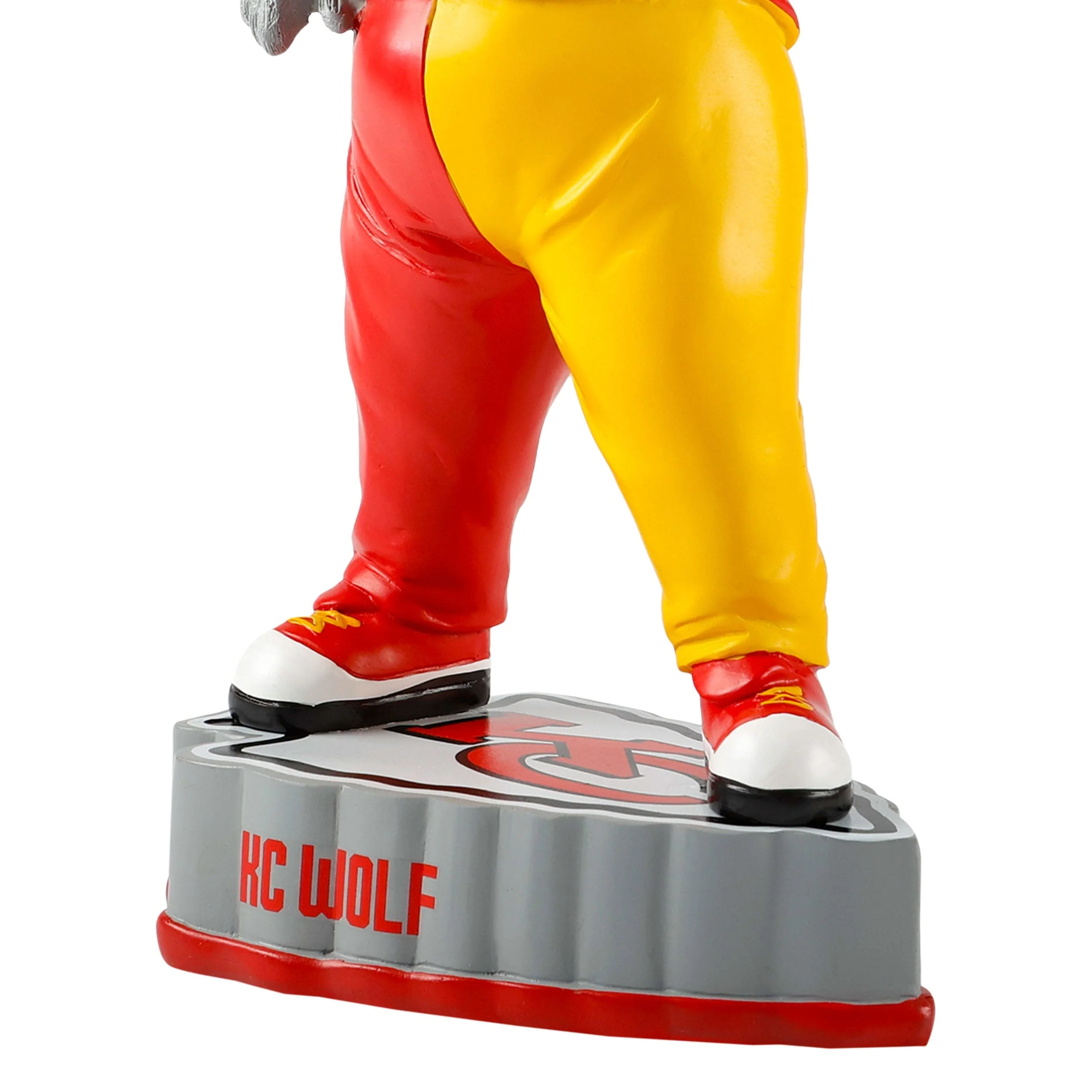 Kansas City Chiefs NFL KC Wolf Mascot Figurine - Image 3