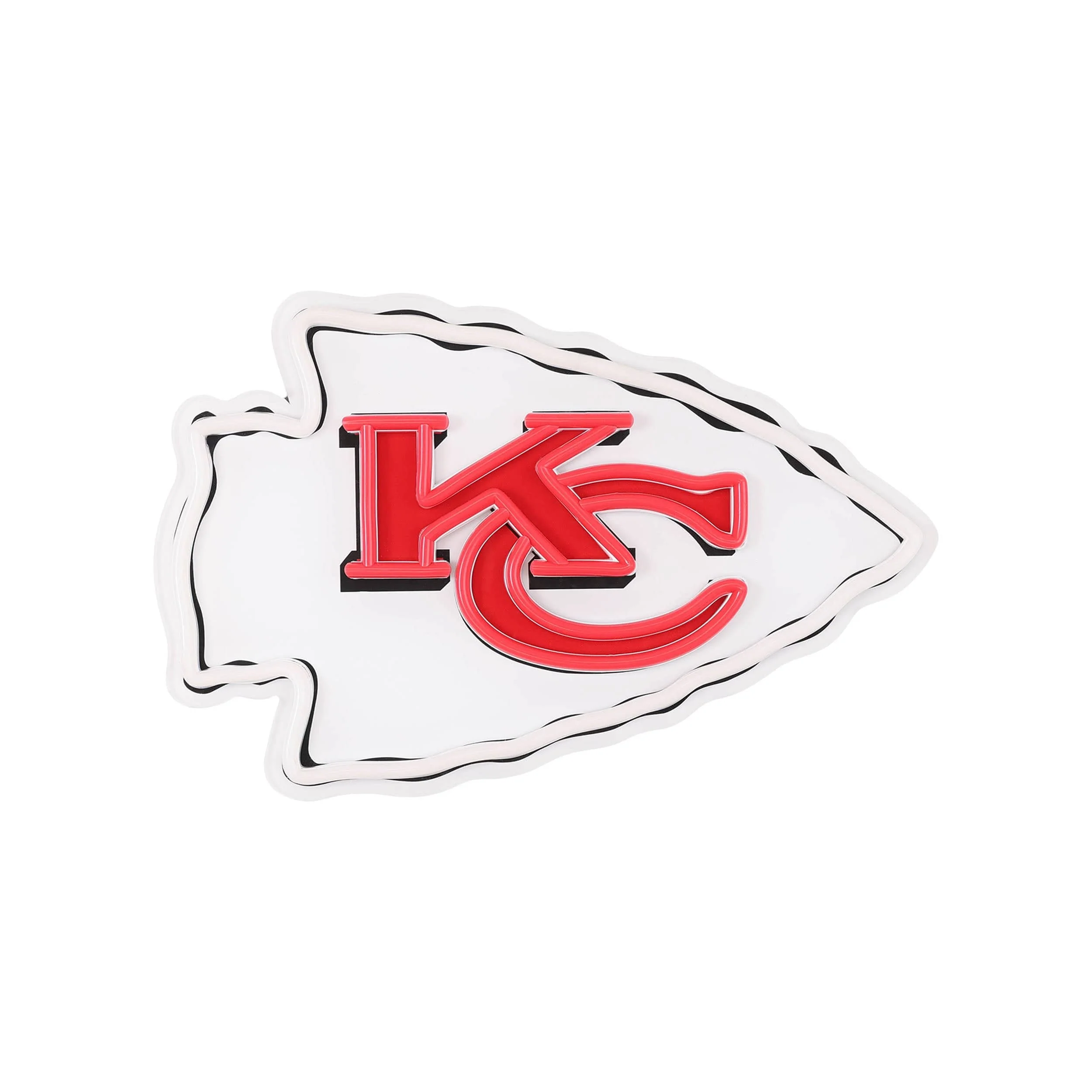 Kansas City Chiefs NFL LED Neon Light Up Team Logo Sign