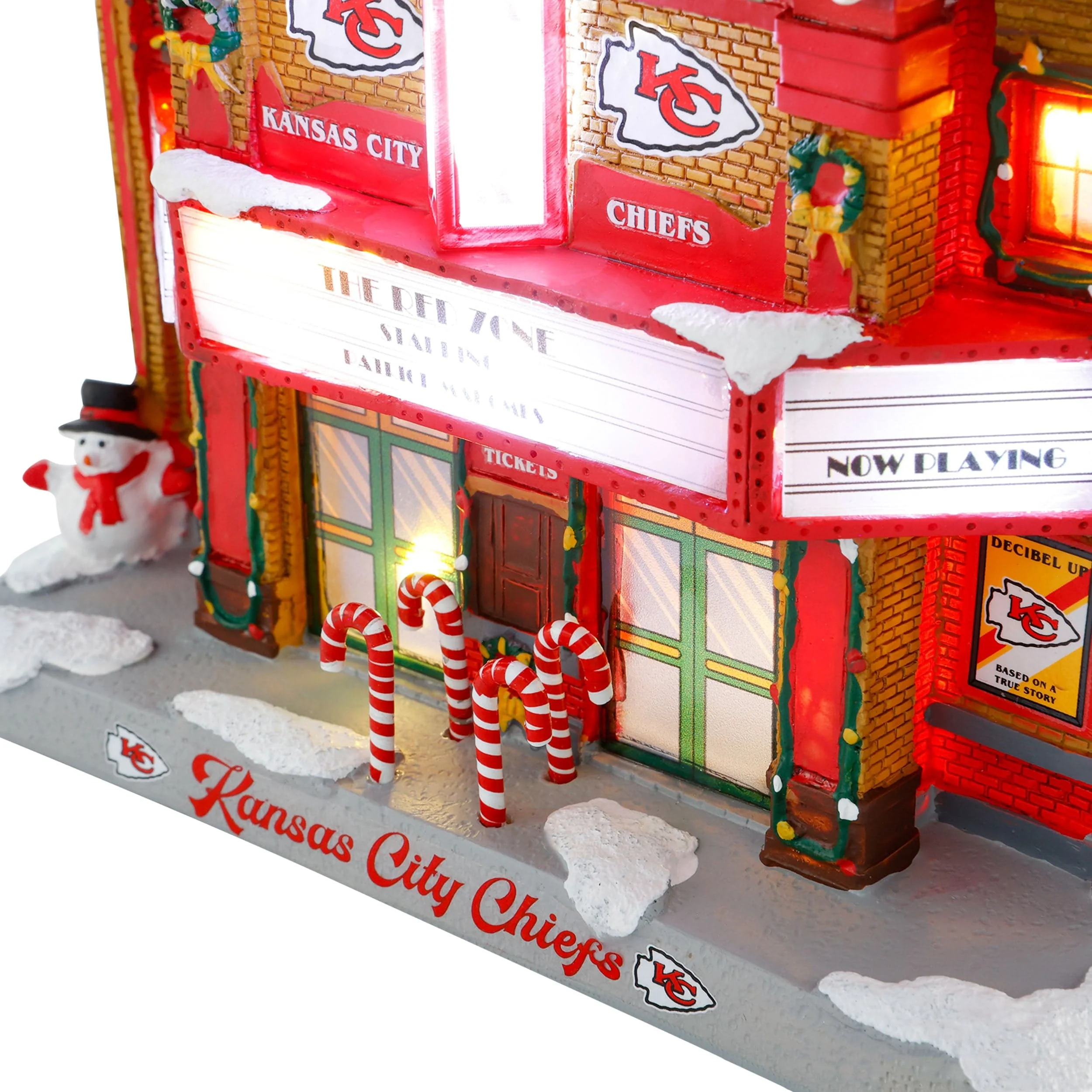 Kansas City Chiefs NFL Light Up Resin Team Theater - Image 2