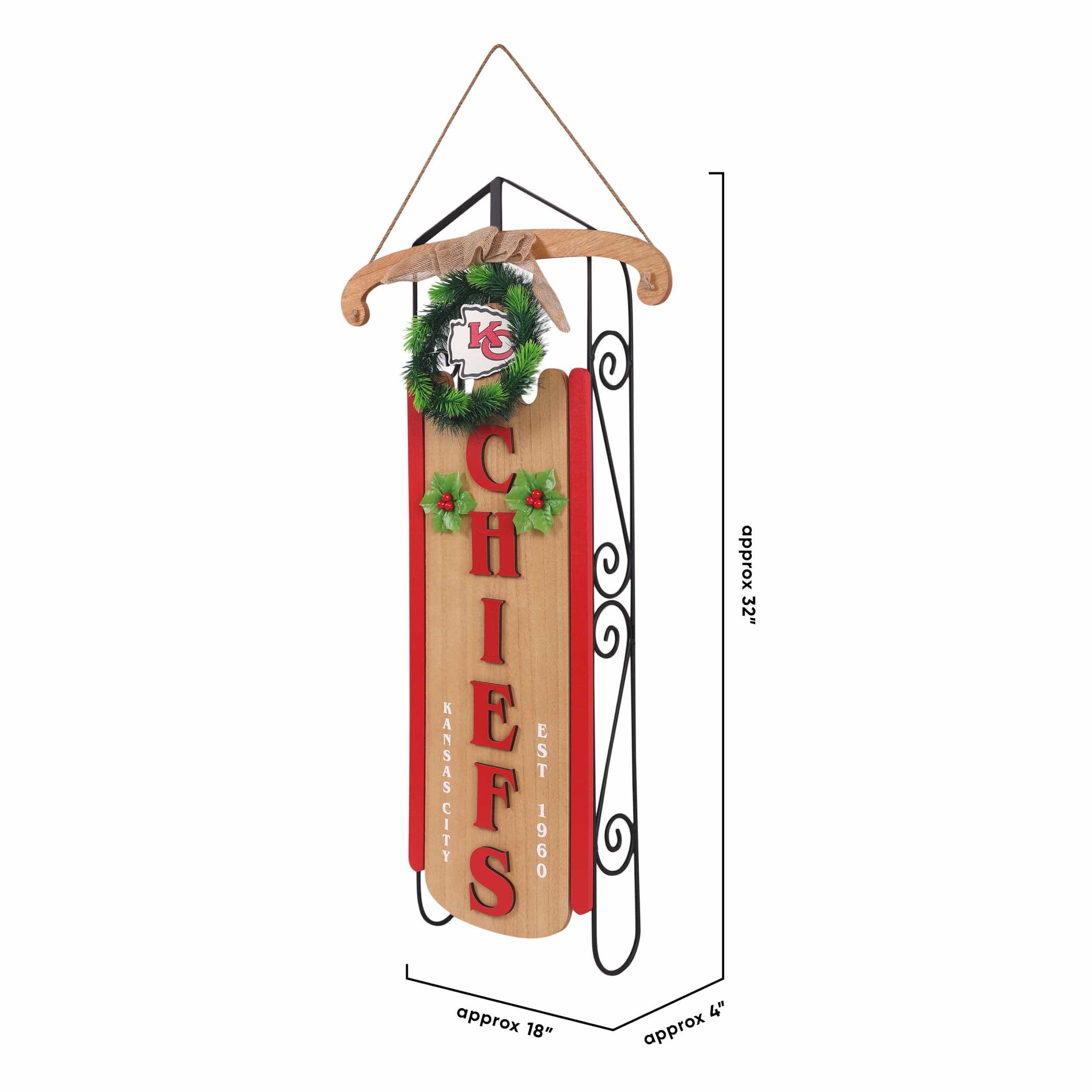 Kansas City Chiefs NFL Light Up Sled - Image 3