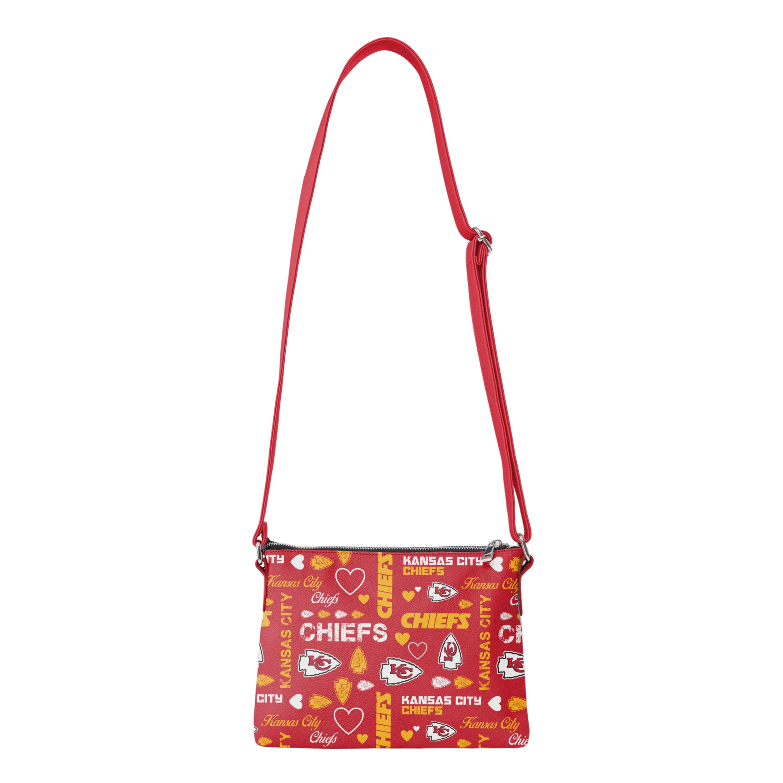 Kansas City Chiefs NFL Logo Love Crossbody Purse - Image 5
