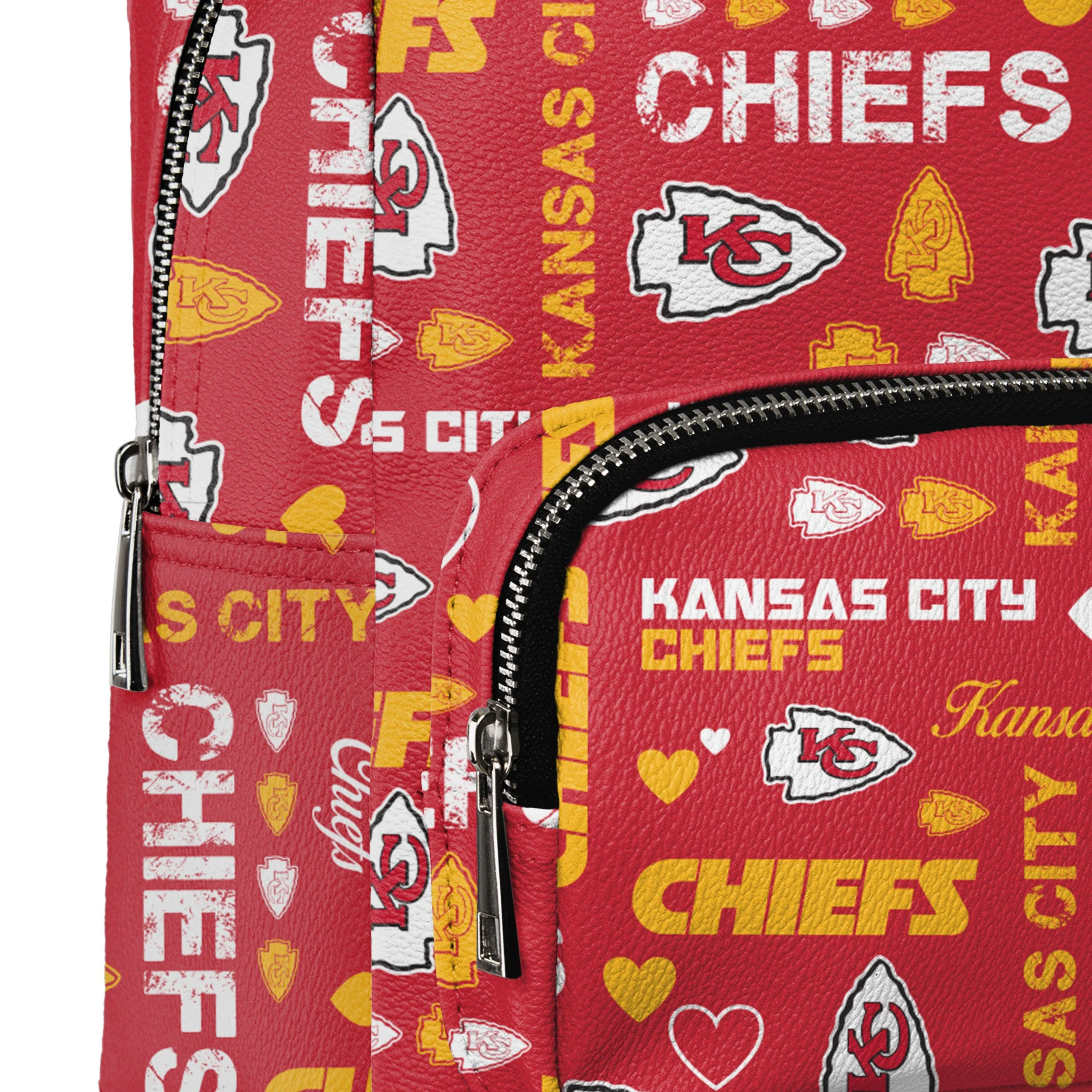 Kansas City Chiefs NFL Logo Love Mini Backpack - Image 4