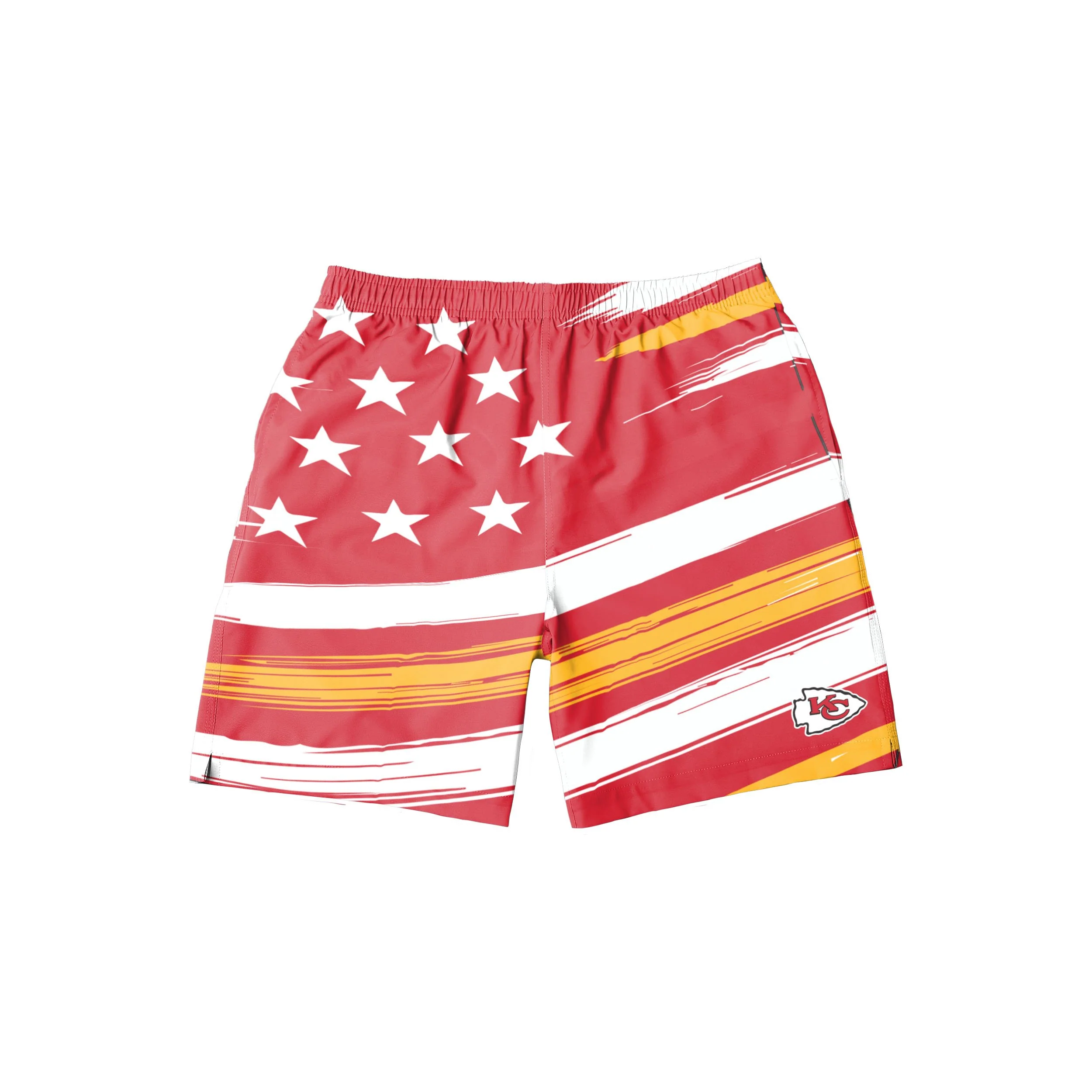 Kansas City Chiefs NFL Mens Americana Swimming Trunks - Image 4