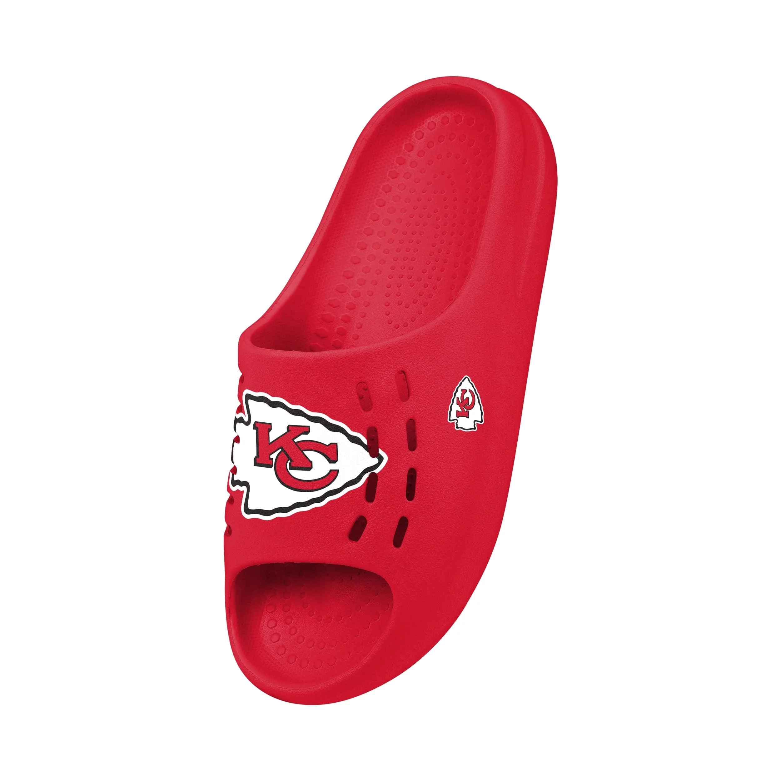 Kansas City Chiefs NFL Mens Big Logo Chunky Slide - Image 2