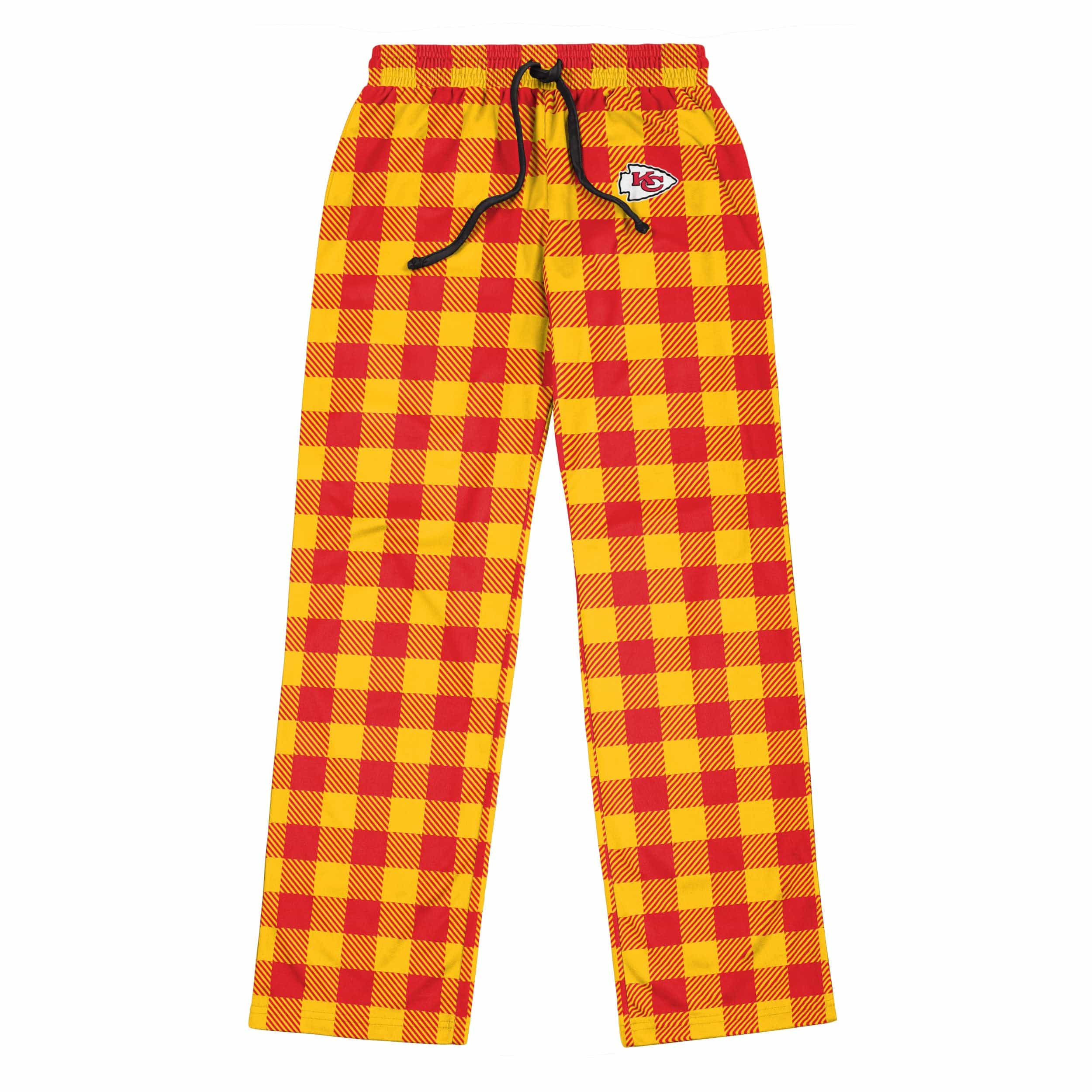 Kansas City Chiefs NFL Mens Buffalo Check Lounge Pants - Image 4