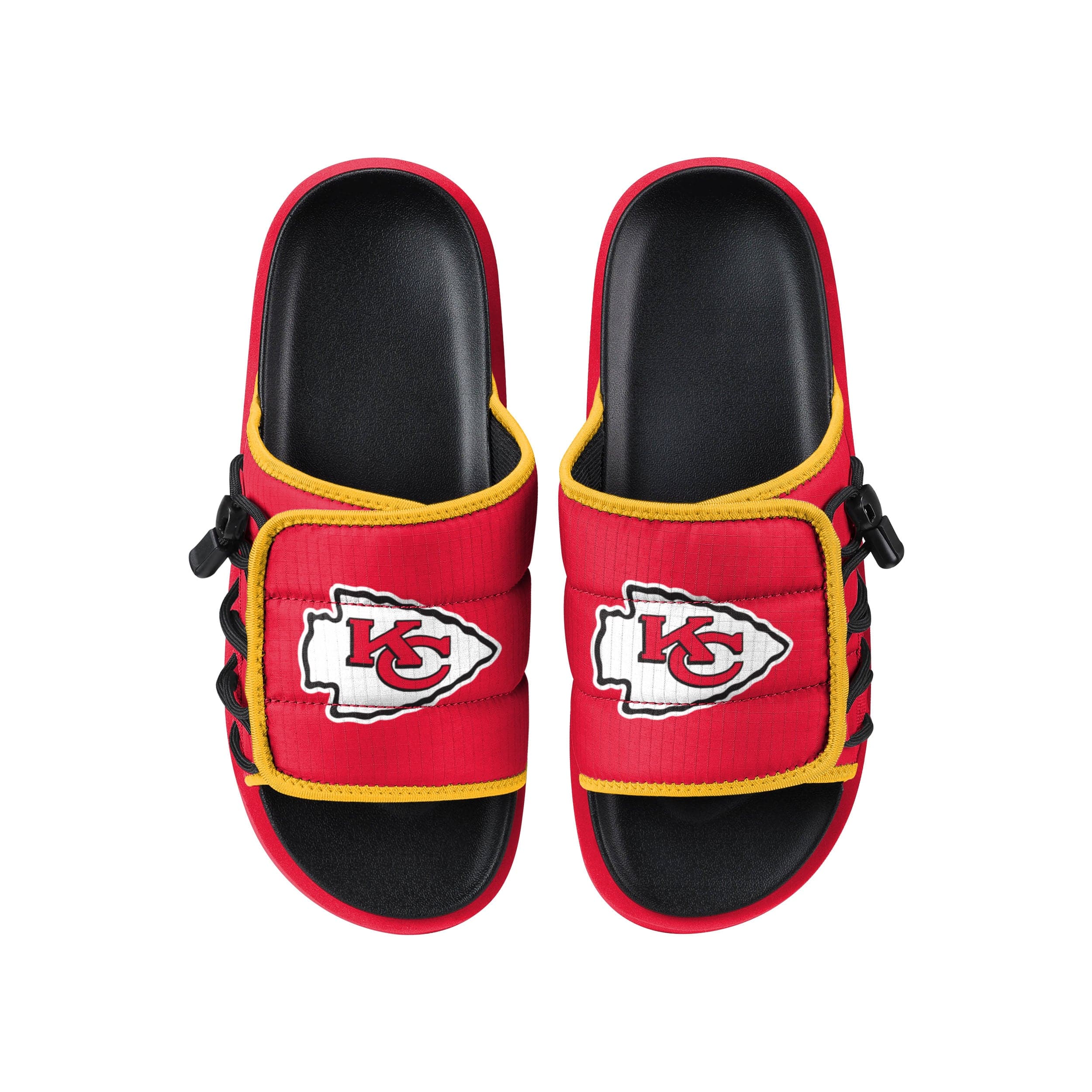 Kansas City Chiefs NFL Mens Future Slide Flip Flops - Image 2