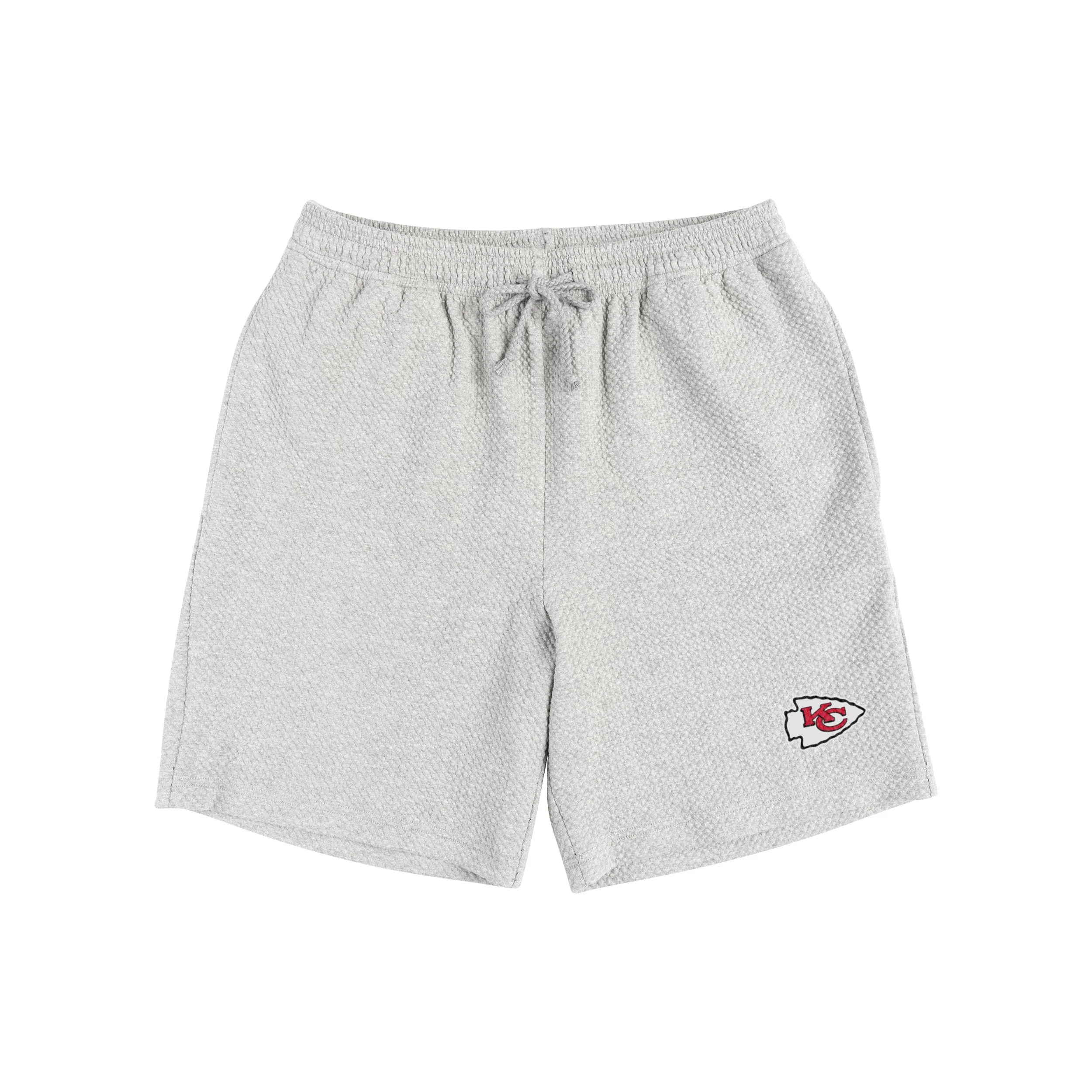 Kansas City Chiefs NFL Mens Gray Woven Shorts - Image 4