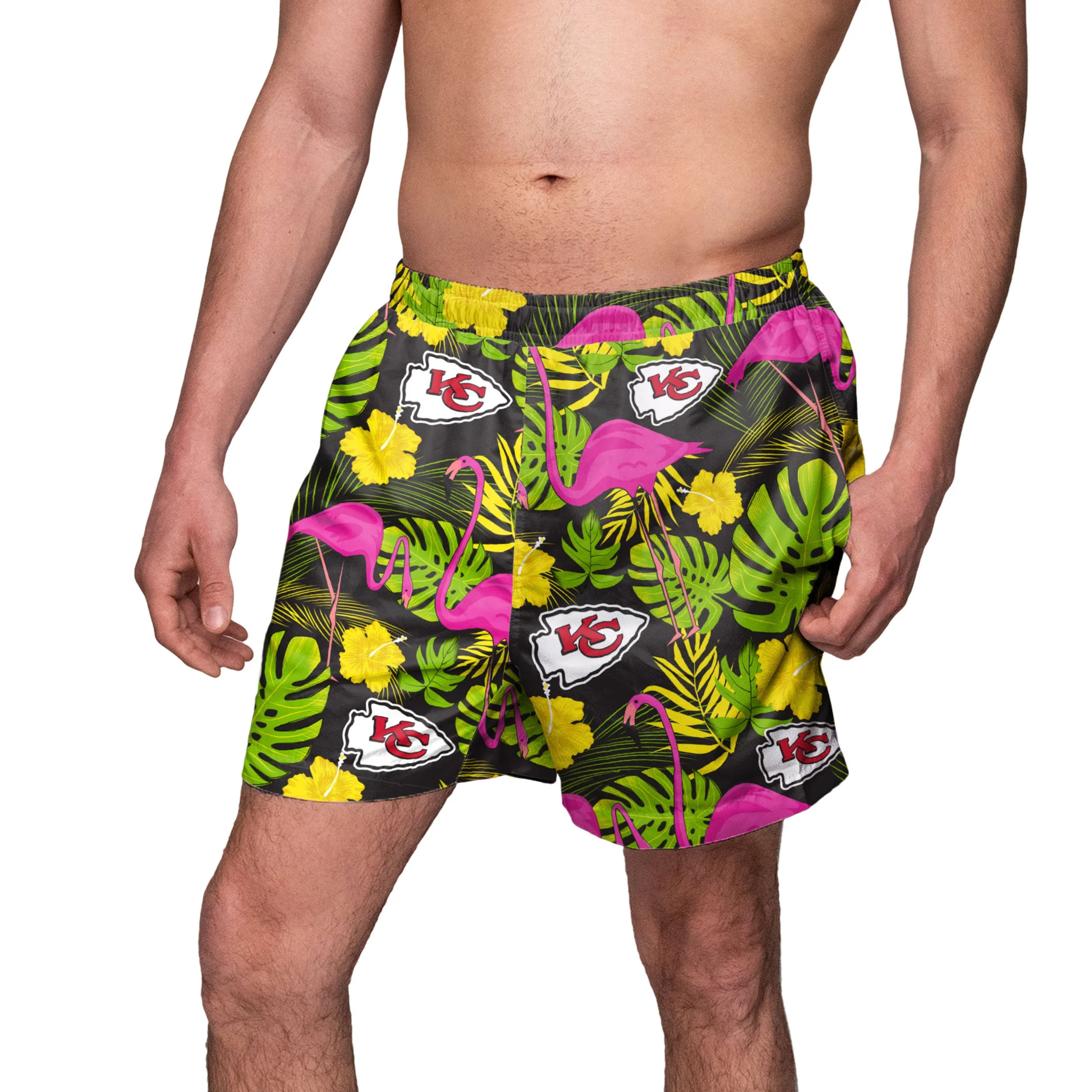 Kansas City Chiefs NFL Mens Highlights Swimming Trunks - Image 2