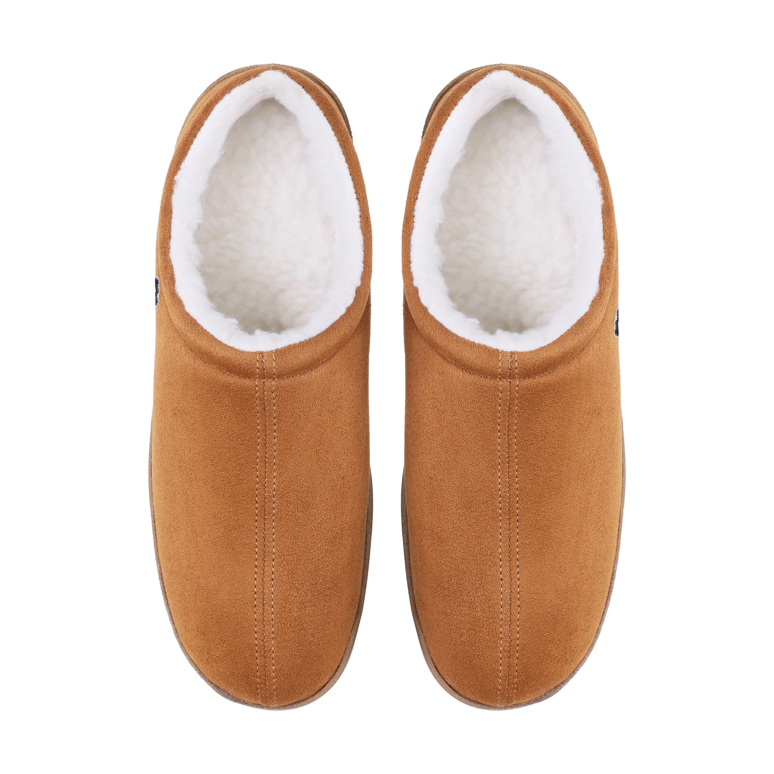 Kansas City Chiefs NFL Mens Low Top Suede Slippers - Image 4
