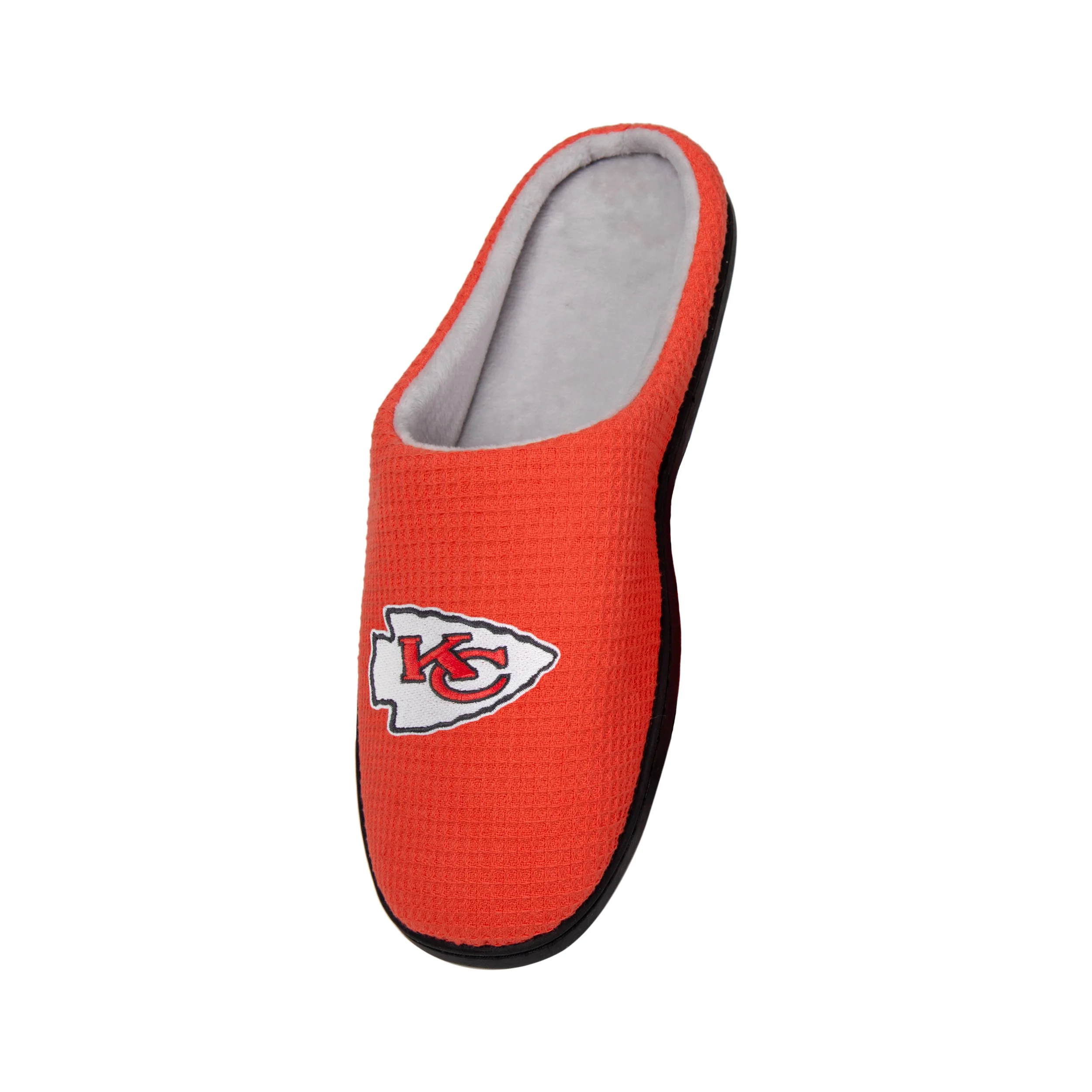 Kansas City Chiefs NFL Mens Memory Foam Slide Slippers - Image 3