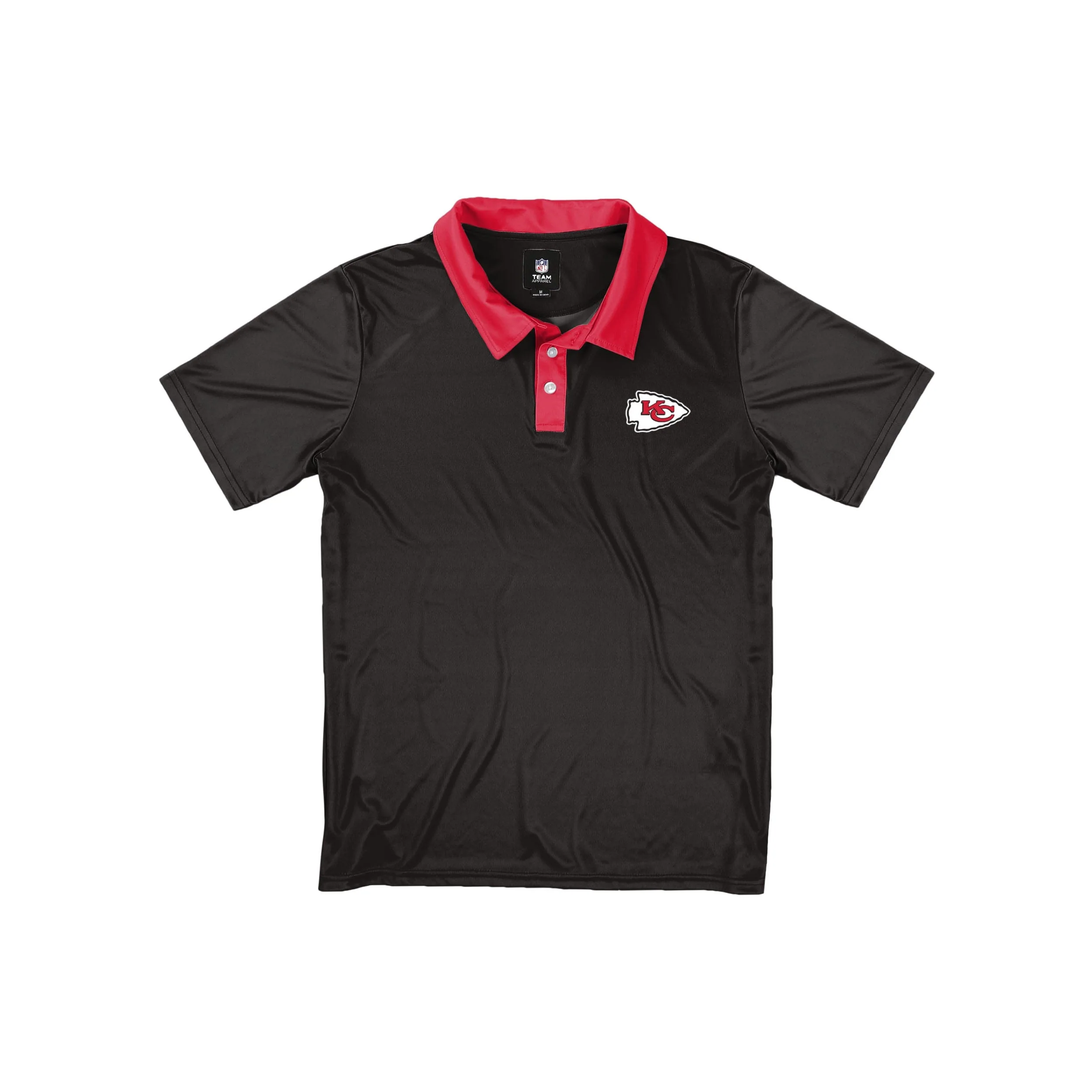 Kansas City Chiefs NFL Mens Nightcap Polyester Polo - Image 4