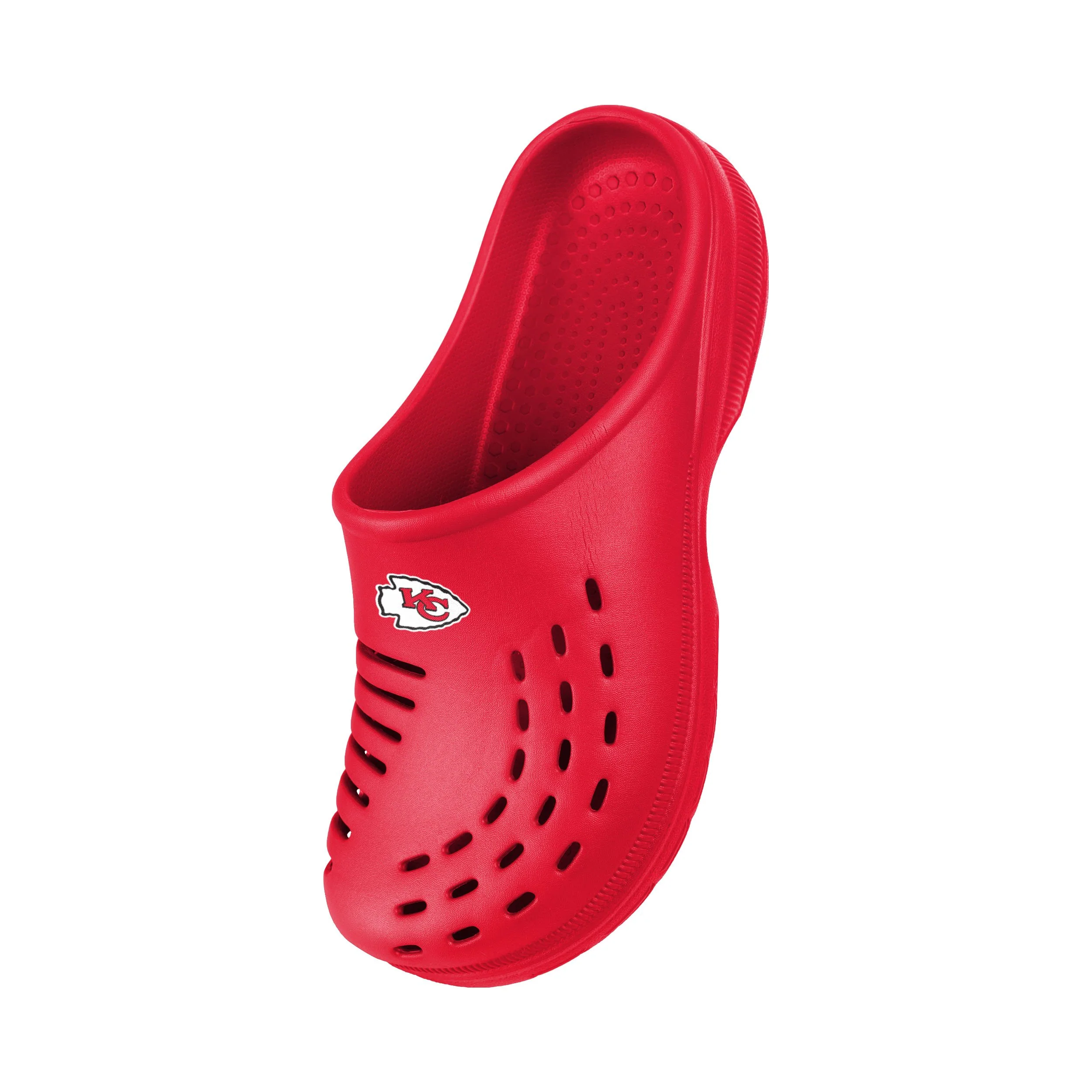 Kansas City Chiefs NFL Mens Solid Clog - Image 3