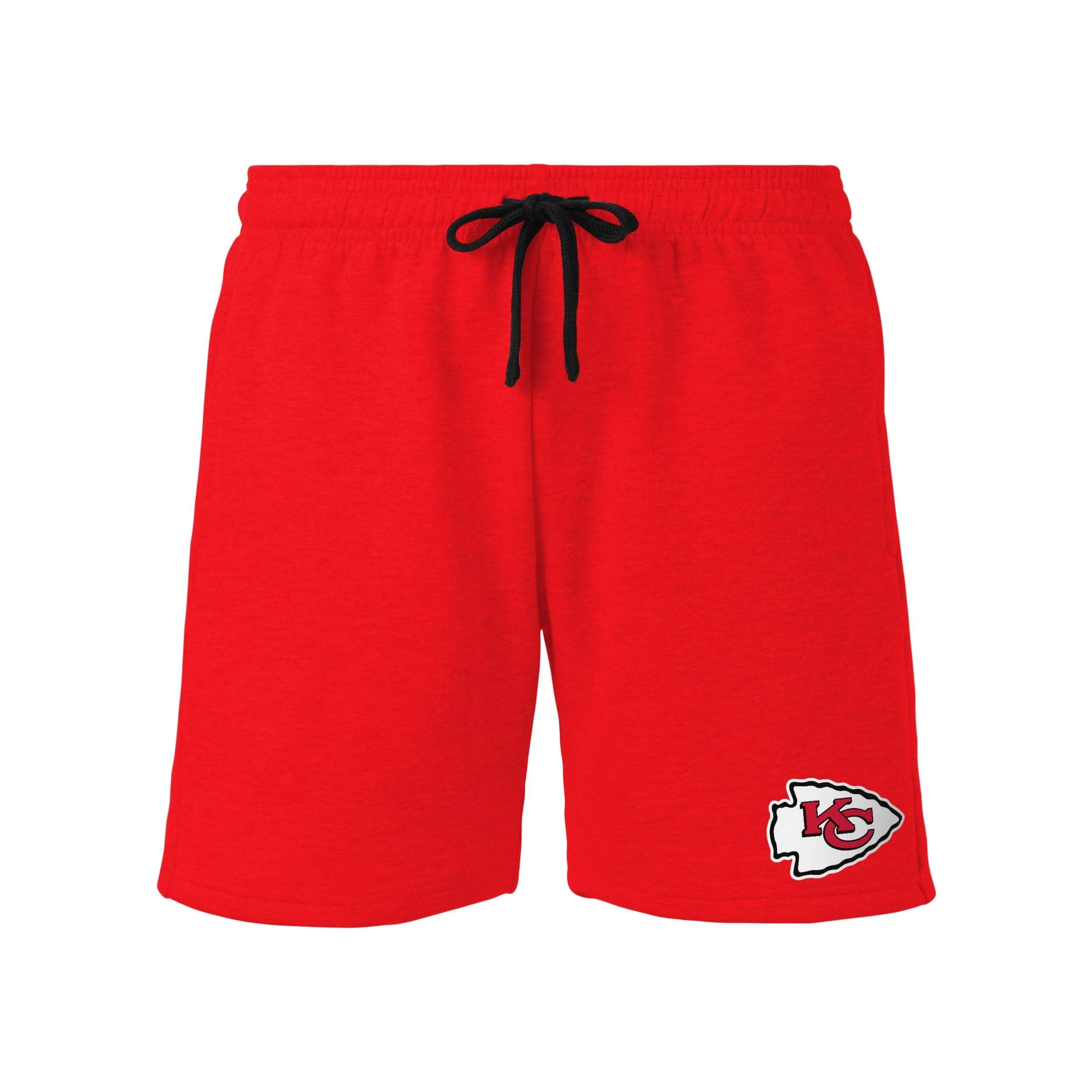 Kansas City Chiefs NFL Mens Solid Fleece Shorts - Image 4