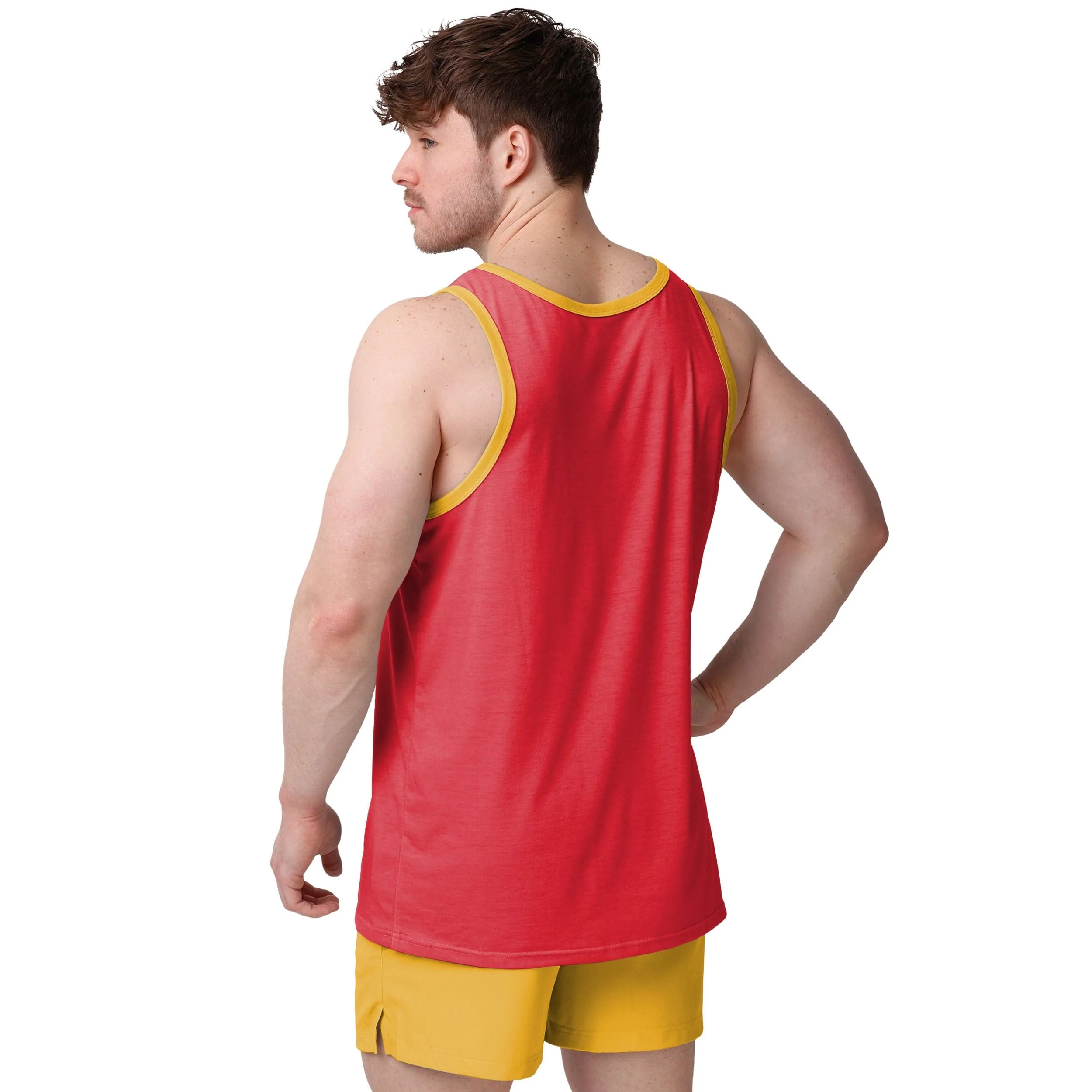 Kansas City Chiefs NFL Mens Solid Wordmark Sleeveless Top - Image 2