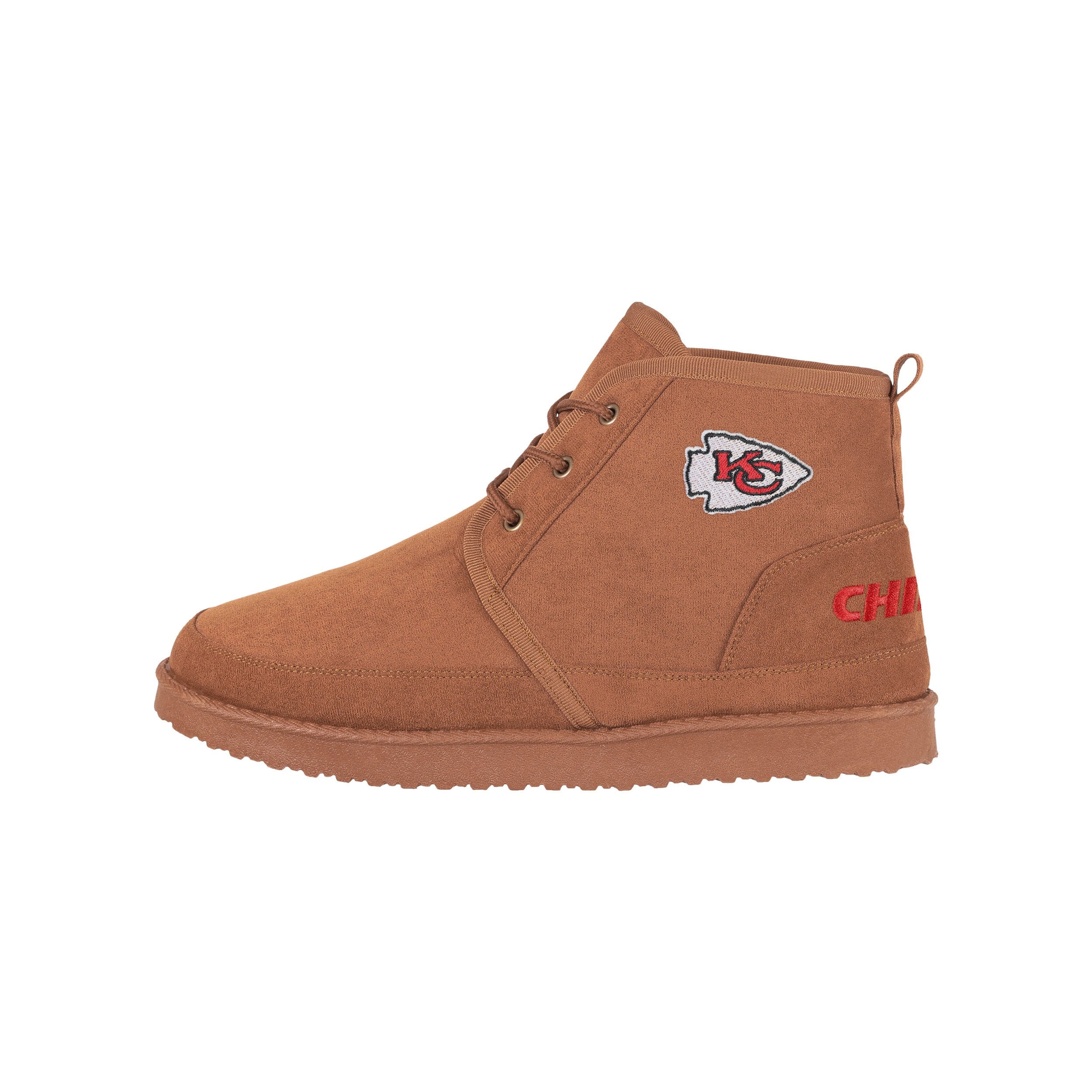 Kansas City Chiefs NFL Mens Team Logo Sherpa Lined Boot - Image 2