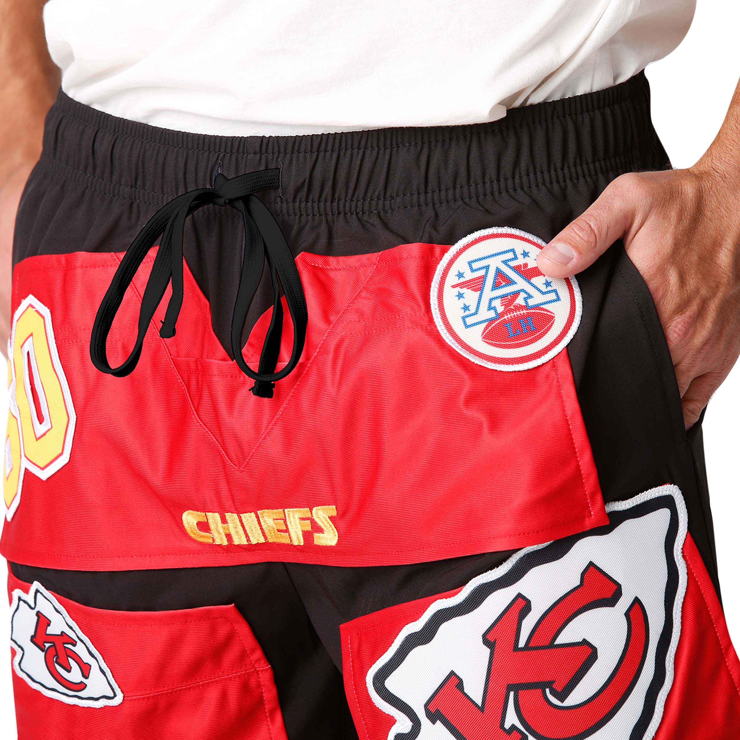 Kansas City Chiefs NFL Mens Ultimate Uniform Shorts - Image 3
