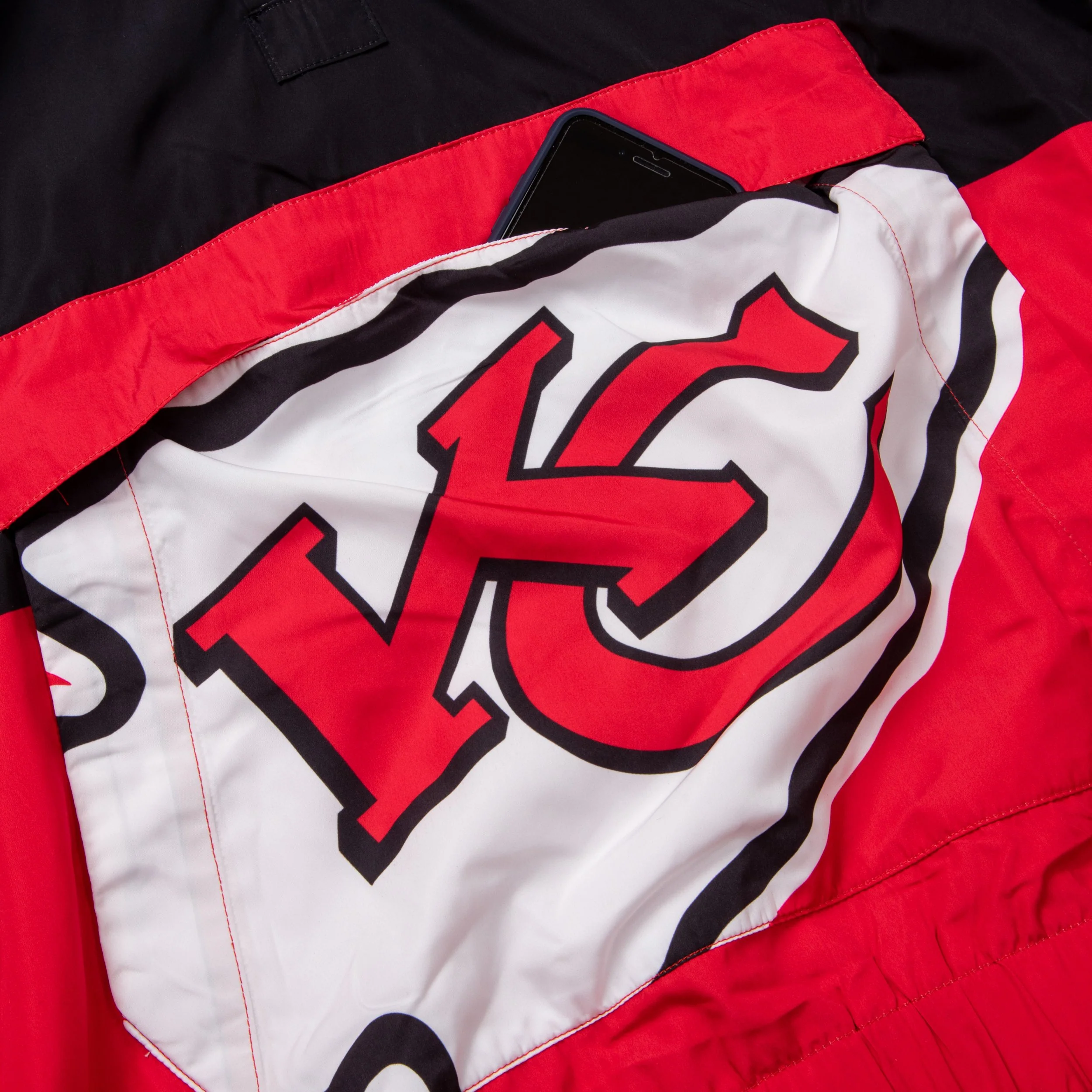 Kansas City Chiefs NFL Mens Warm-Up Windbreaker - Image 3