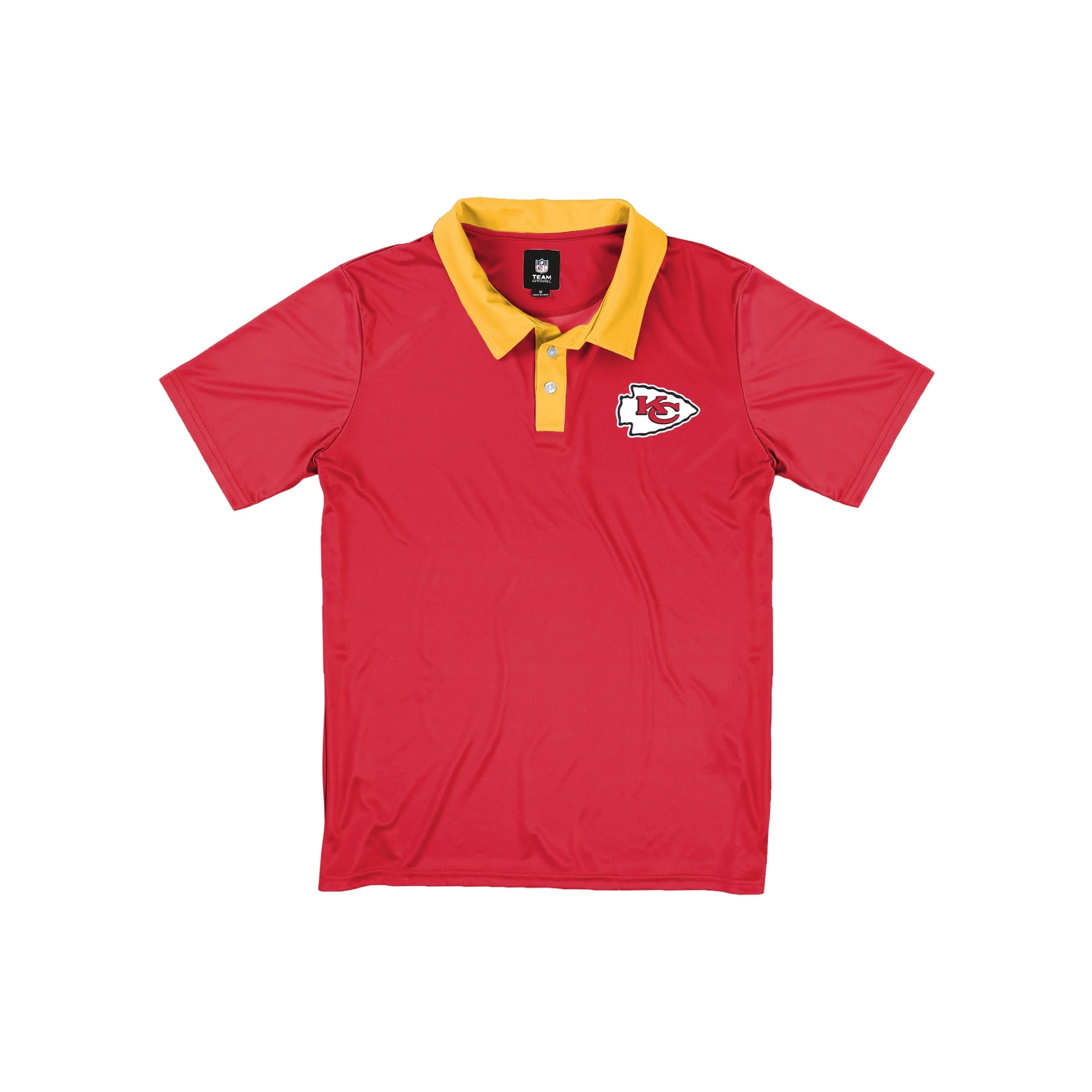 Kansas City Chiefs NFL Mens Workday Warrior Polyester Polo - Image 4