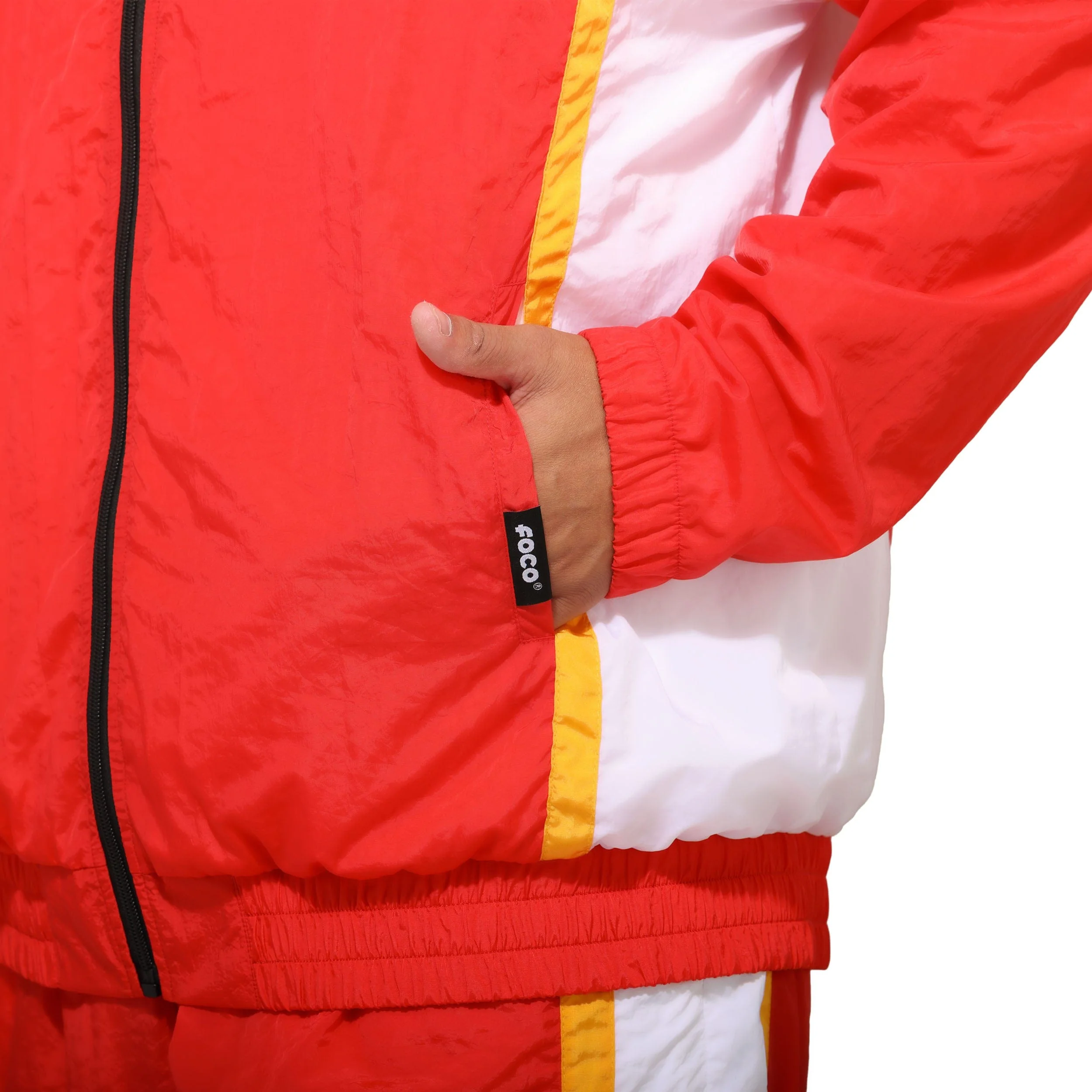 Kansas City Chiefs NFL Nylon Crinkle Gameday Jacket - Image 4