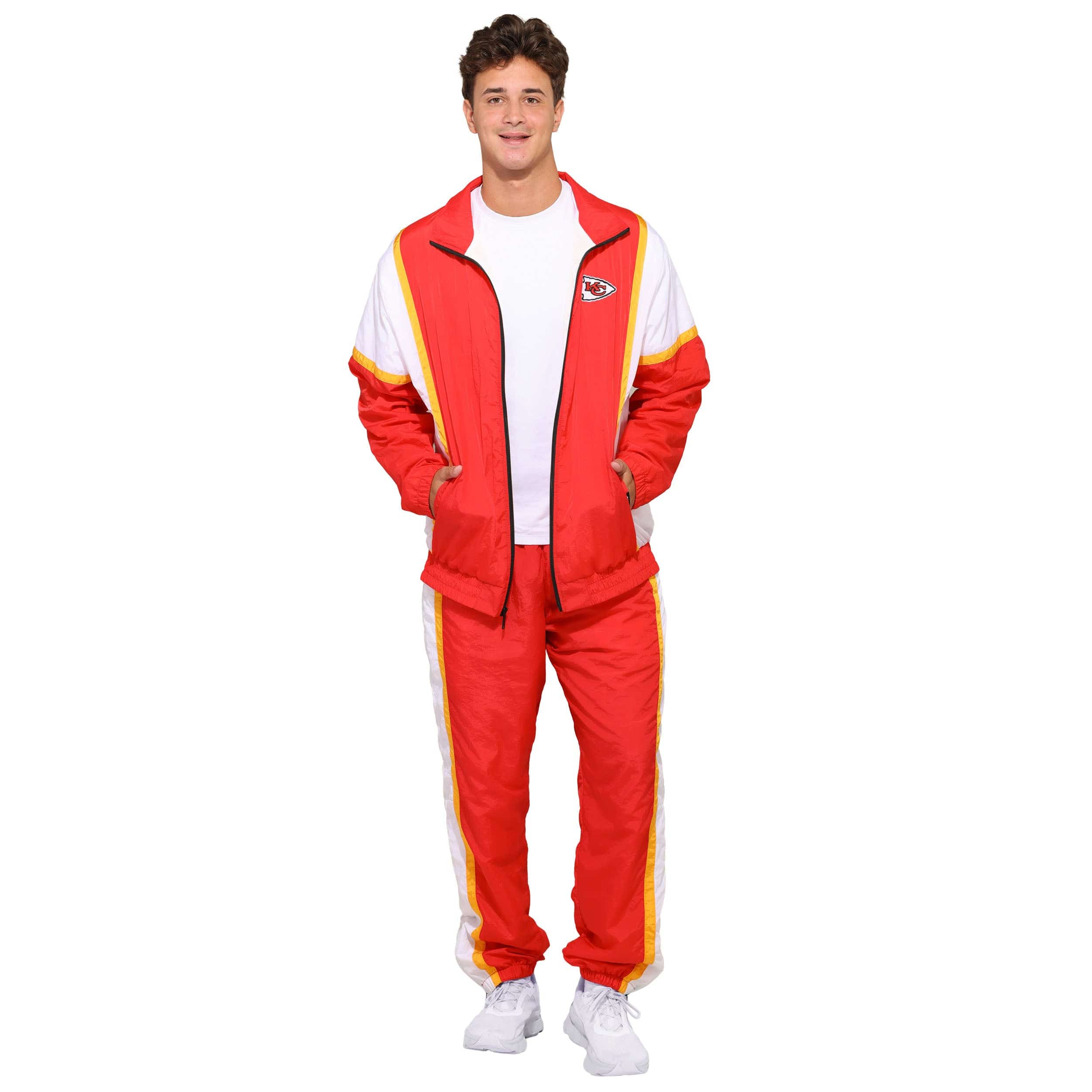 Kansas City Chiefs NFL Nylon Crinkle Gameday Jacket - Image 5