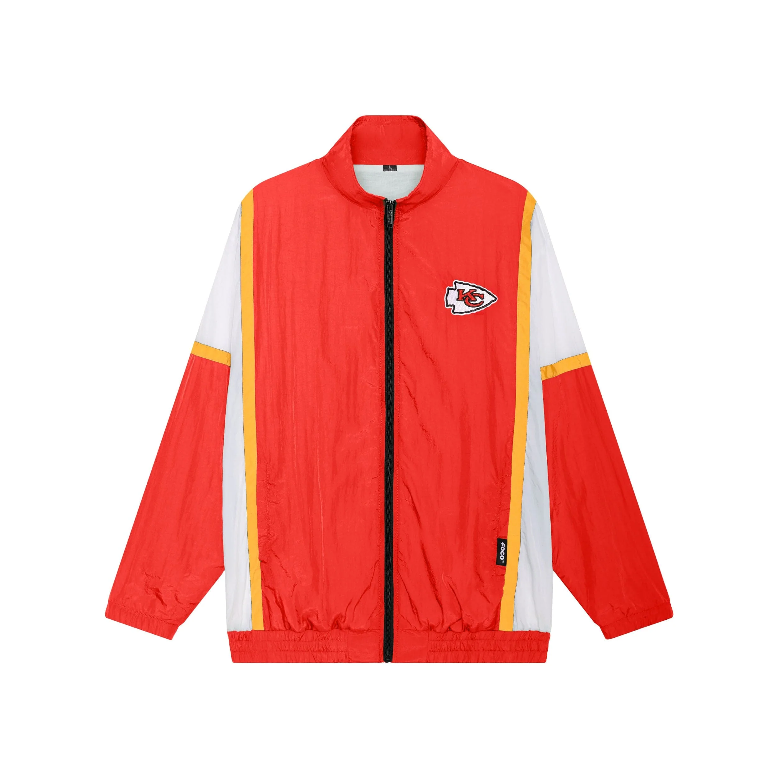 Kansas City Chiefs NFL Nylon Crinkle Gameday Jacket - Image 6