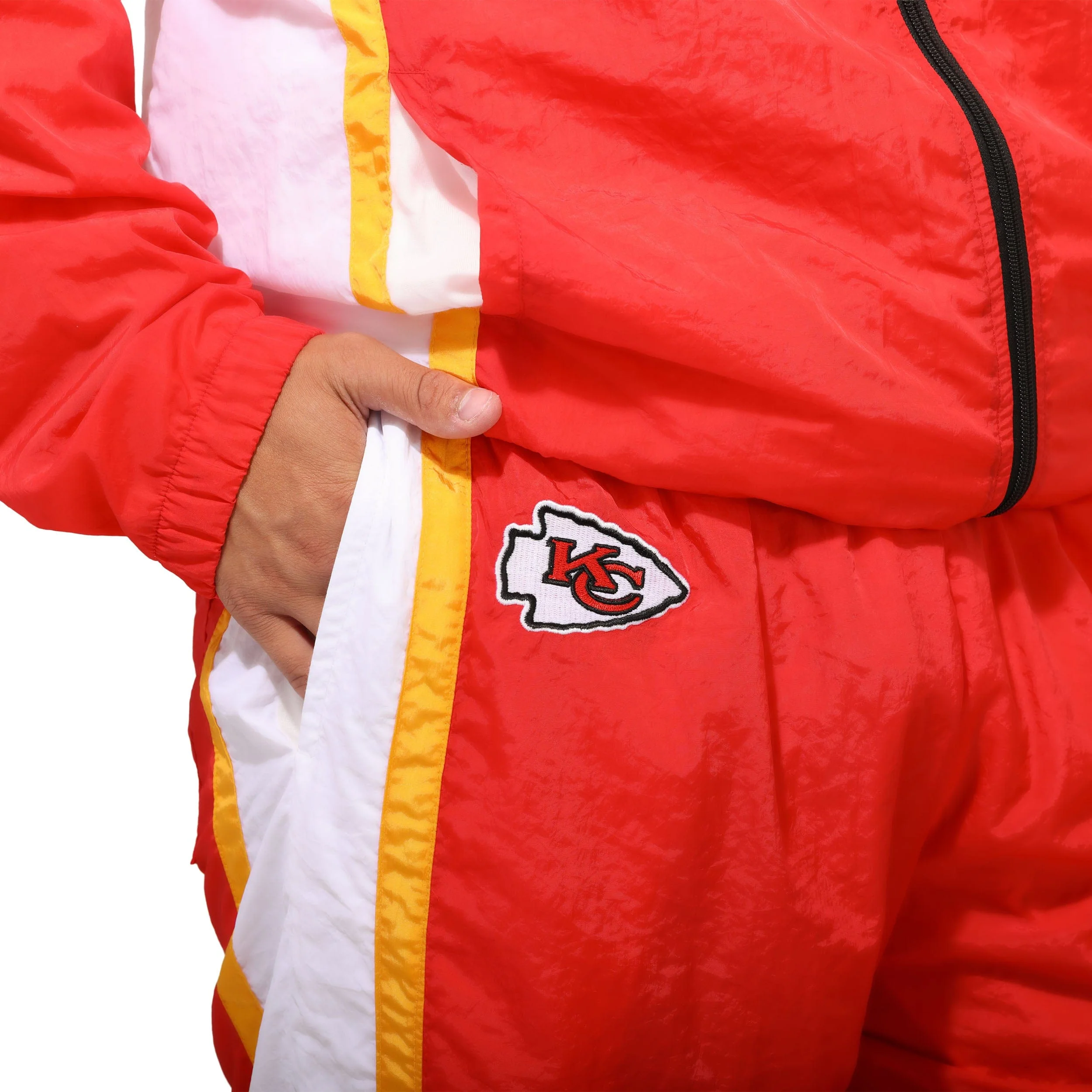 Kansas City Chiefs NFL Nylon Crinkle Gameday Pants - Image 3