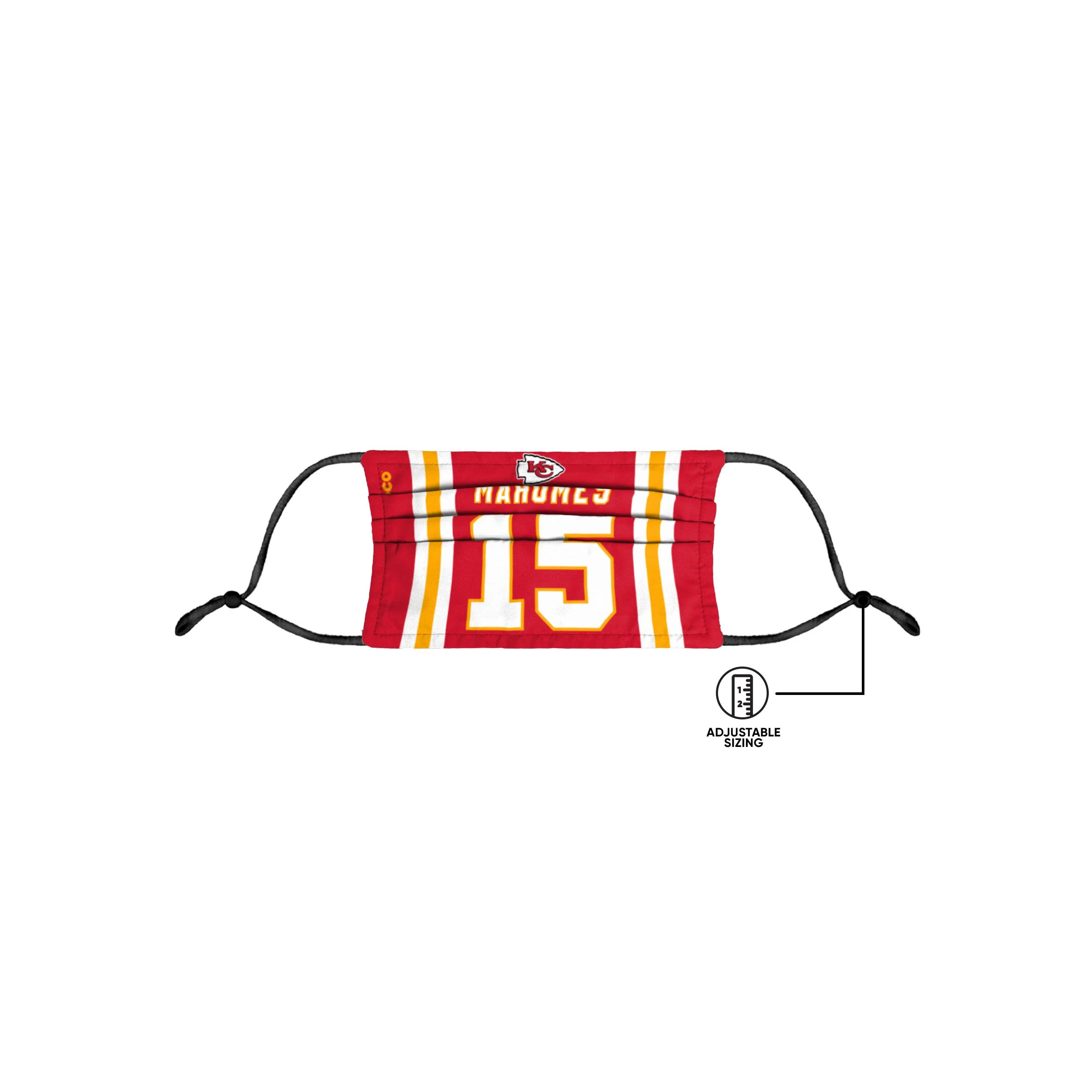 Kansas City Chiefs NFL Patrick Mahomes Adjustable Face Cover - Image 5