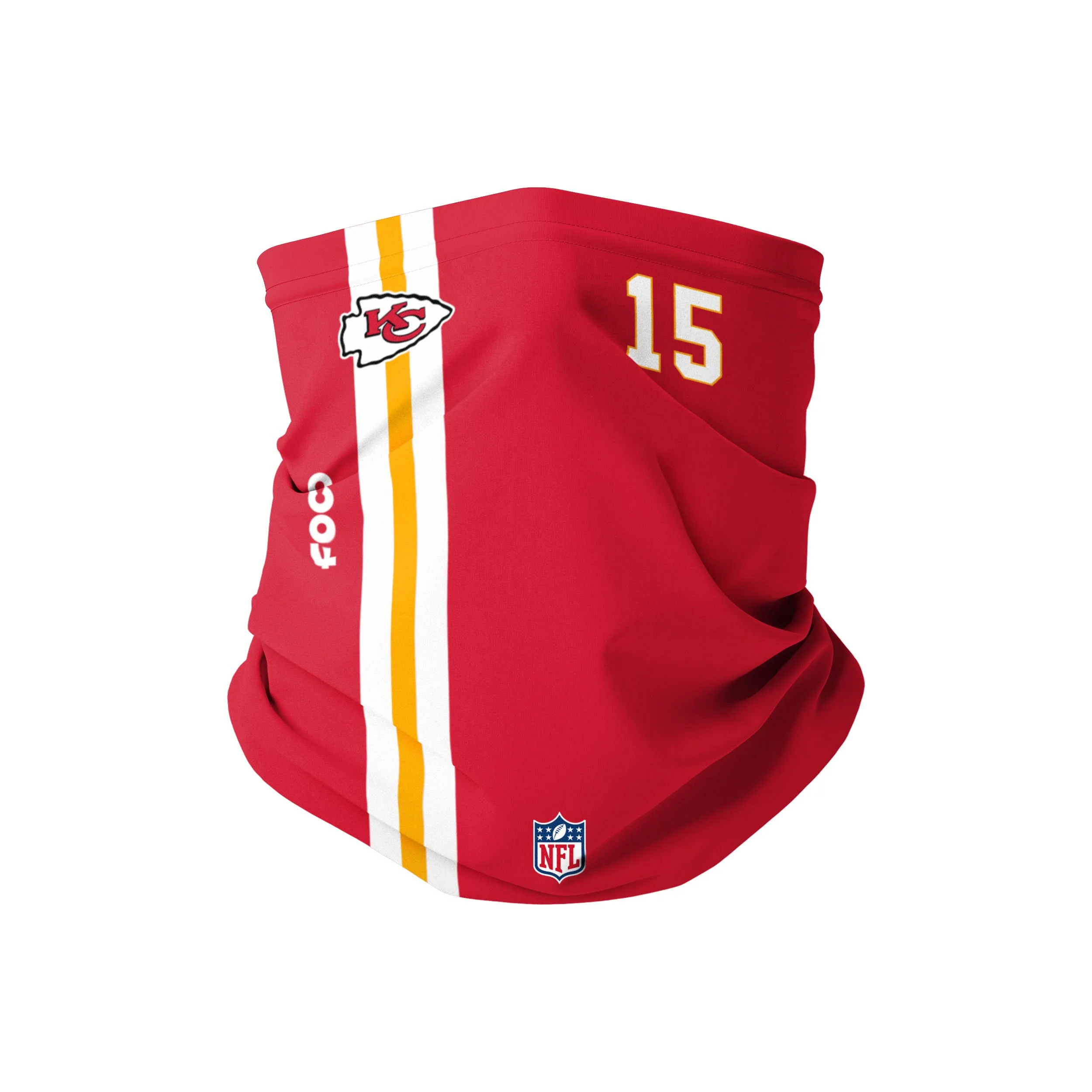 Kansas City Chiefs NFL Patrick Mahomes On-Field Sideline Gaiter Scarf