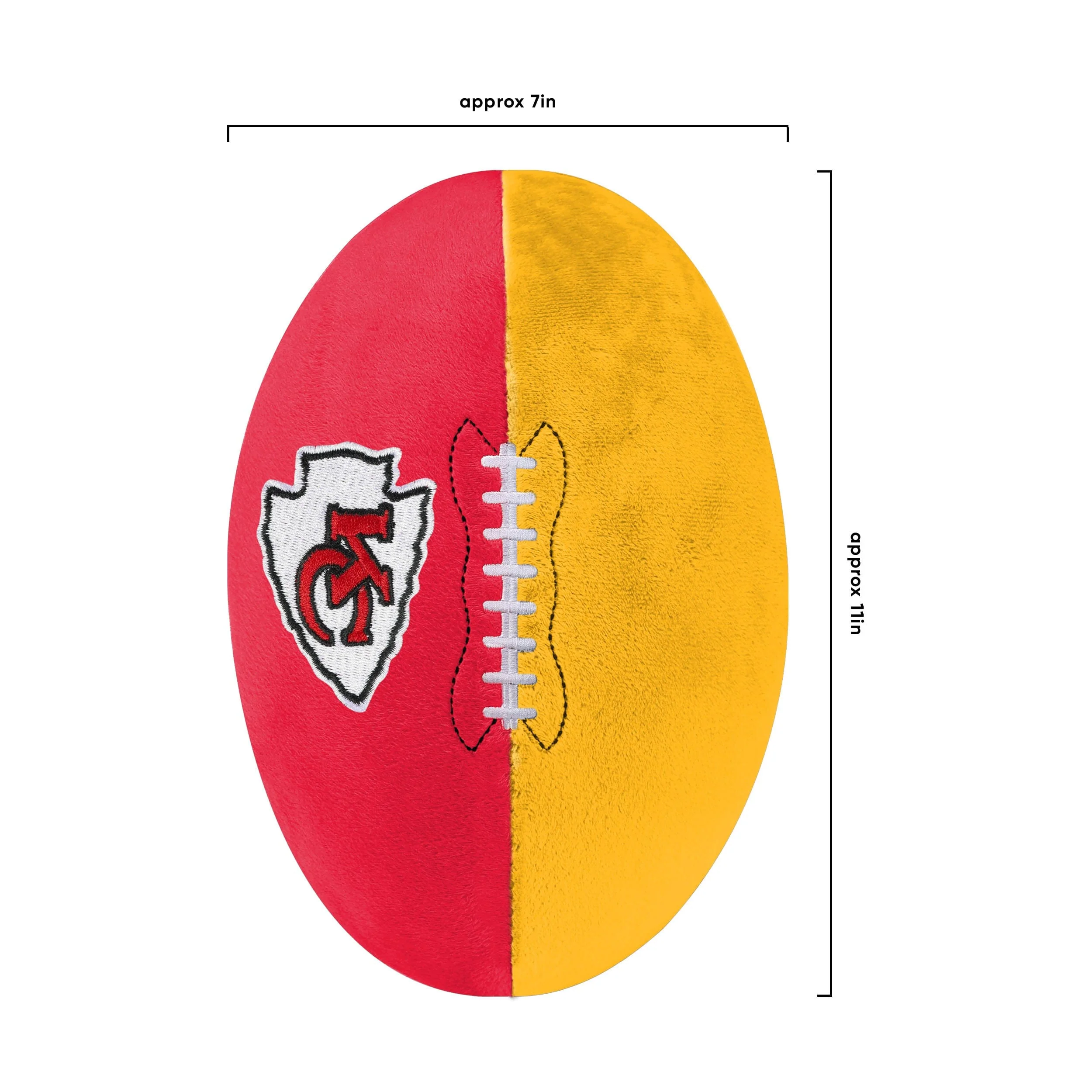 Kansas City Chiefs NFL Plush Football - Image 3
