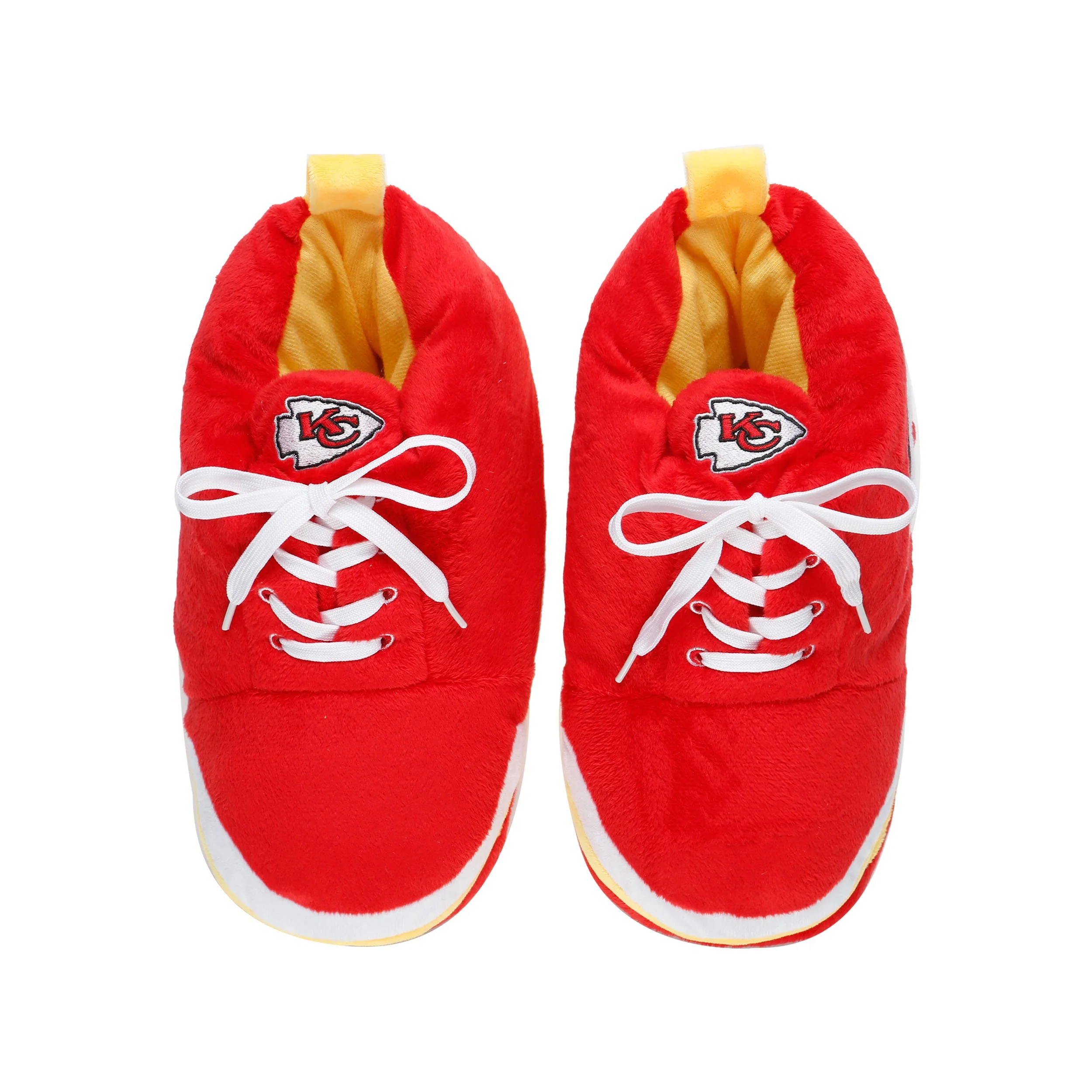 Kansas City Chiefs NFL Plush Sneaker Slipper - Image 4