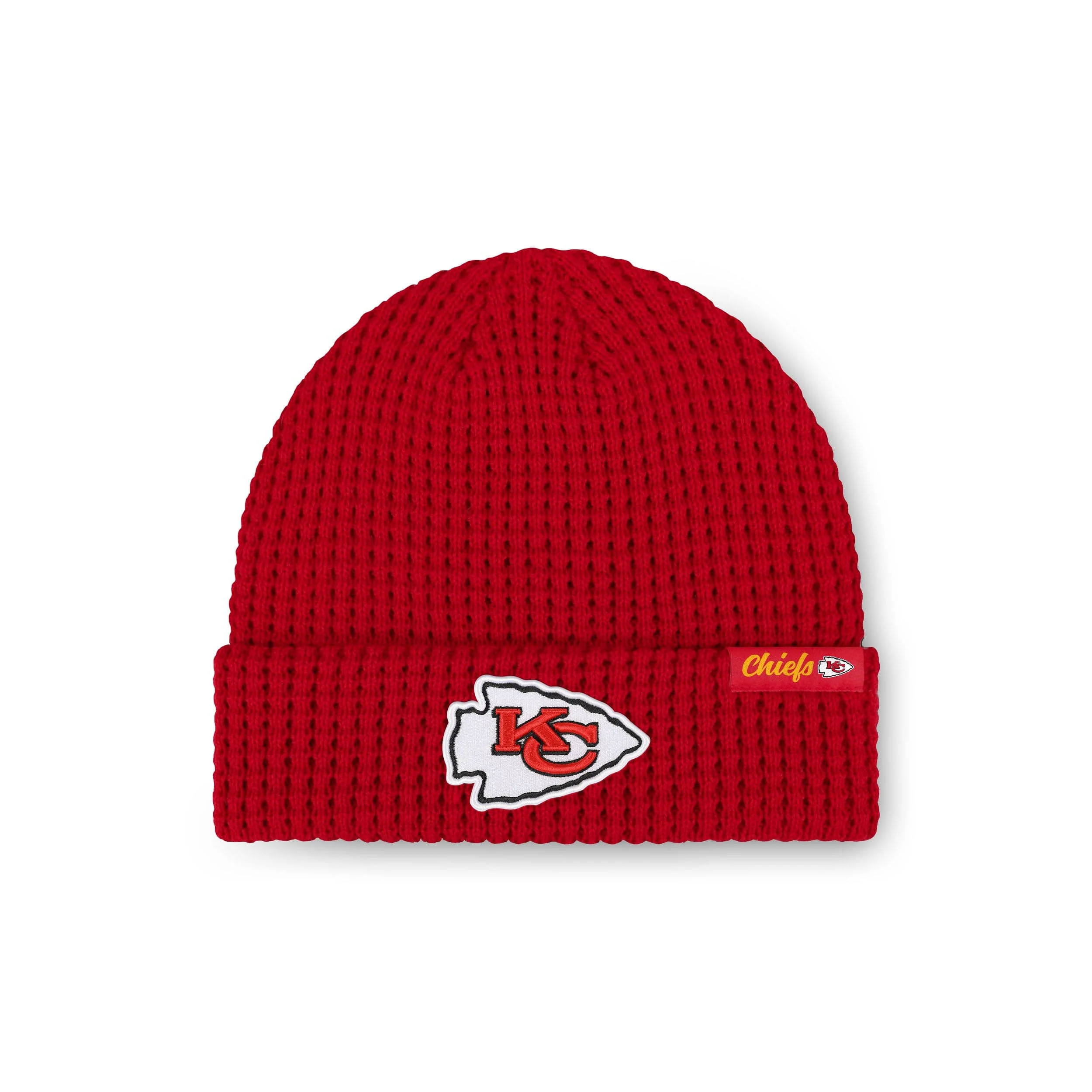 Kansas City Chiefs NFL Primary Logo Waffle Beanie